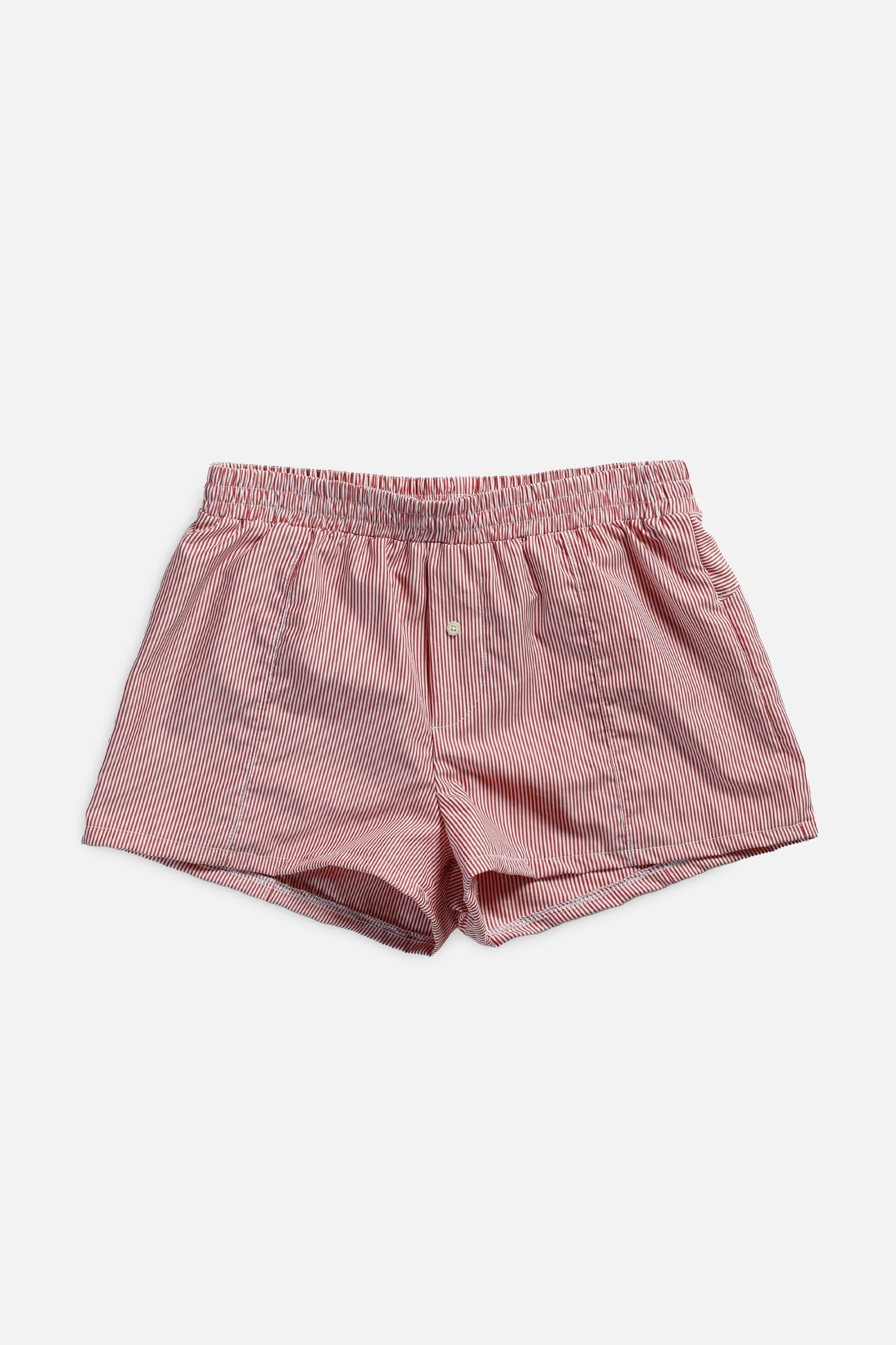 Rework Oxford Mini Boxer Shorts - S-SHORTS-vendor-unknown-Frankie Collective