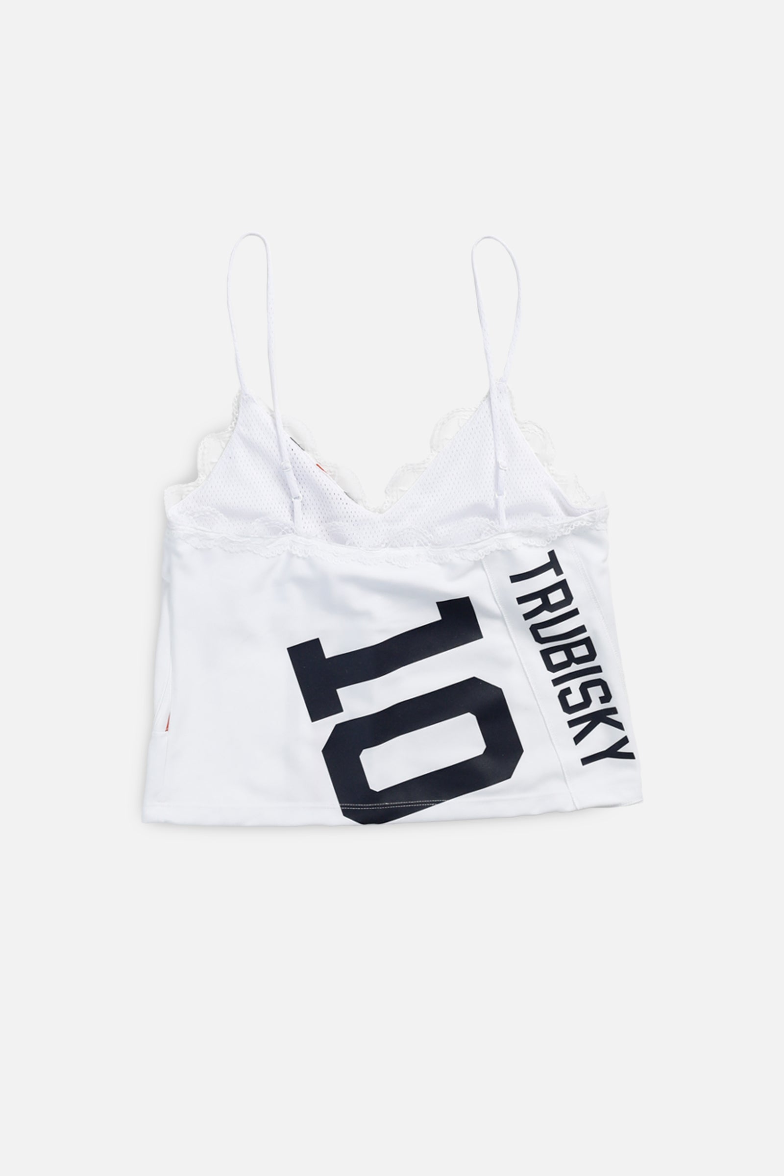 Rework Sports Lace Tank - M-TOPS-NFL-M-Frankie Collective Rare Vintage Streetwear Reworks