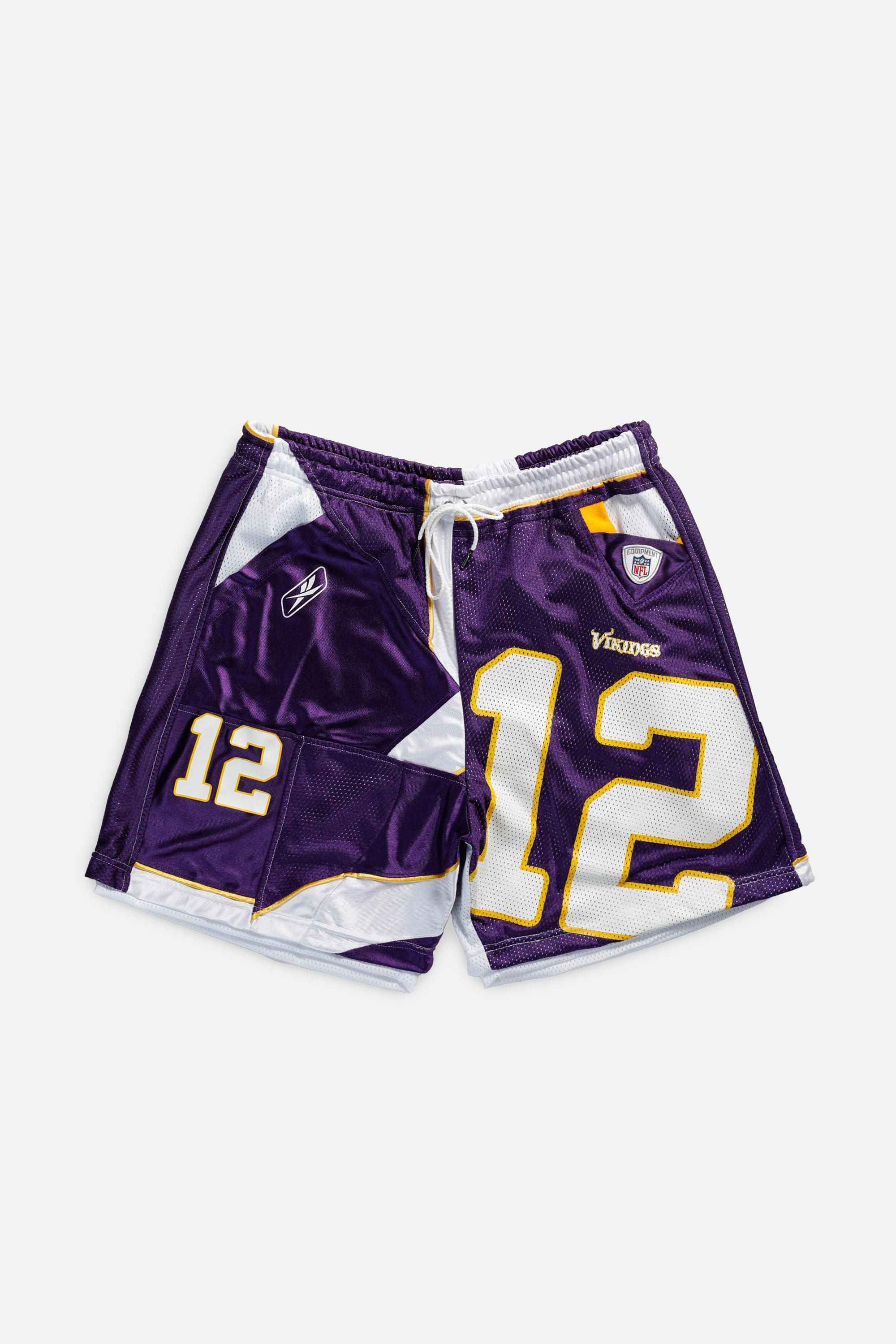 Unisex Rework Minnesota Vikings Jersey Shorts - Women's XL - Men's L-SHORTS-NFL-Frankie Collective
