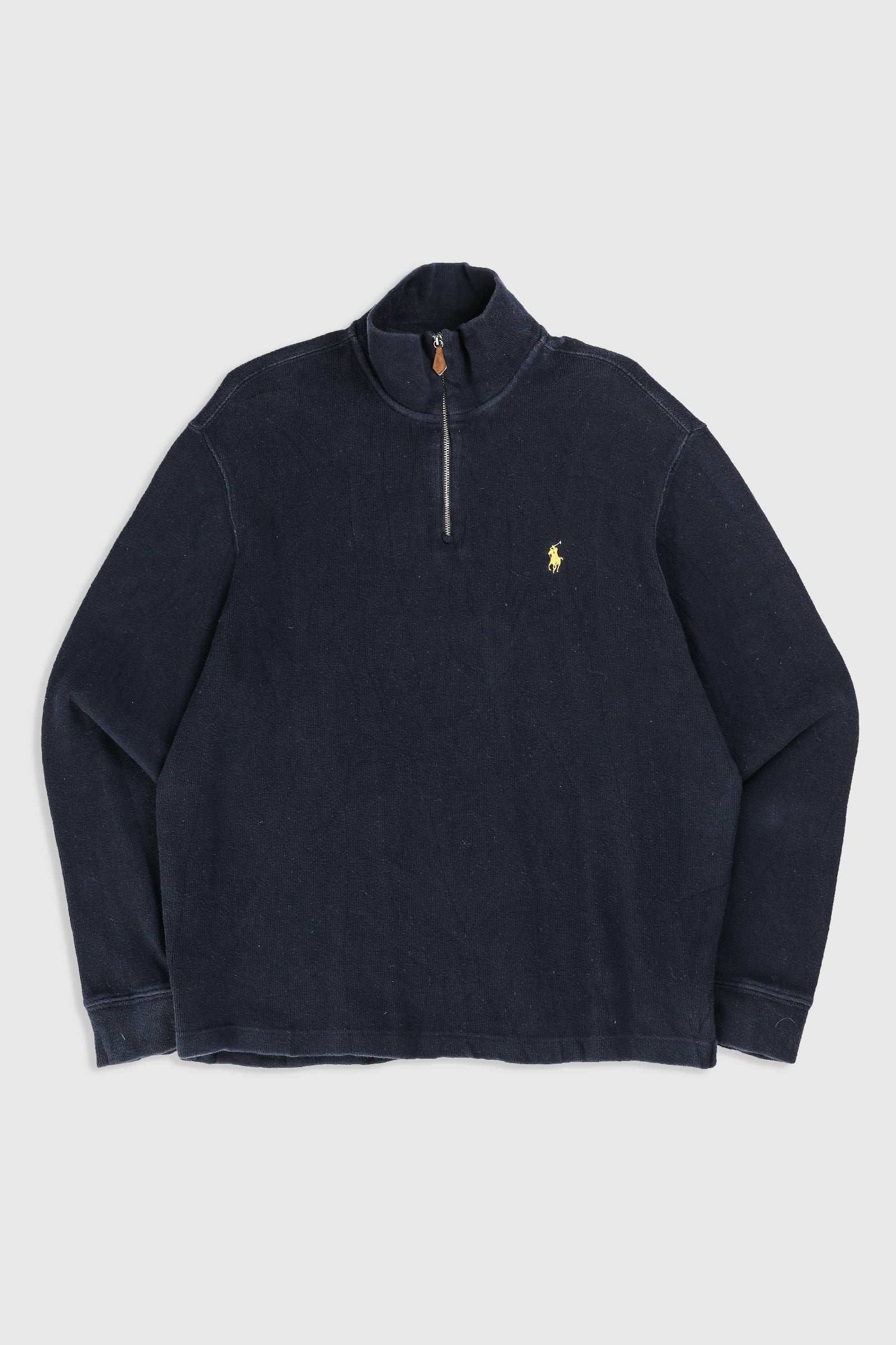 Vintage 1/4 Zip Sweater-SWEATERS-vendor-unknown-Frankie Collective Rare Vintage Streetwear Reworks