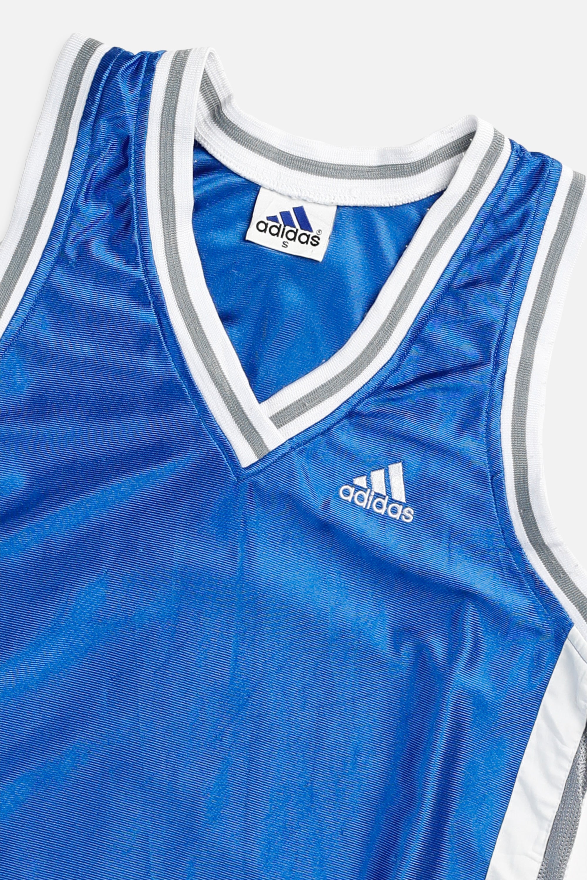 Vintage Adidas Basketball Jersey - S-TOPS-Adidas-S-Frankie Collective Rare Vintage Streetwear Reworks