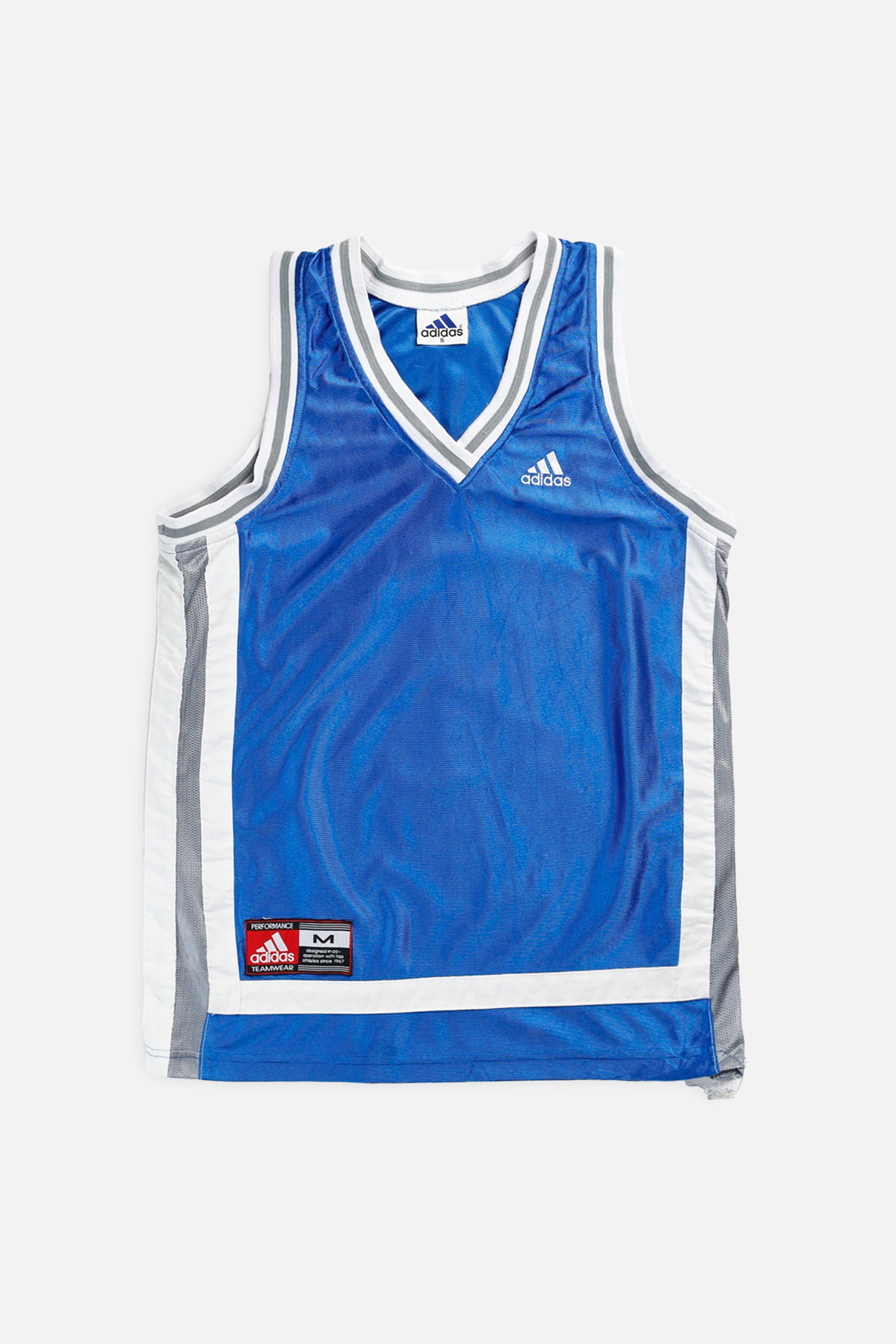 Vintage Adidas Basketball Jersey - S-TOPS-Adidas-S-Frankie Collective Rare Vintage Streetwear Reworks