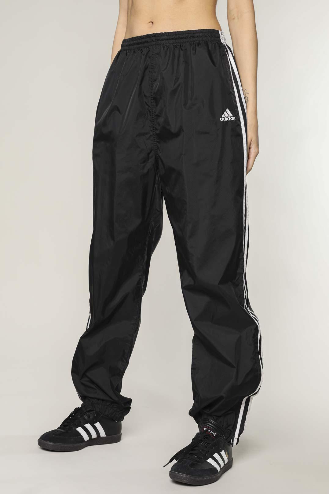 Vintage Adidas Windbreaker Pants - XS, S, M, L, XL, XXL-BOTTOMS-Adidas-XS-Petite-Frankie Collective Rare Vintage Streetwear Reworks