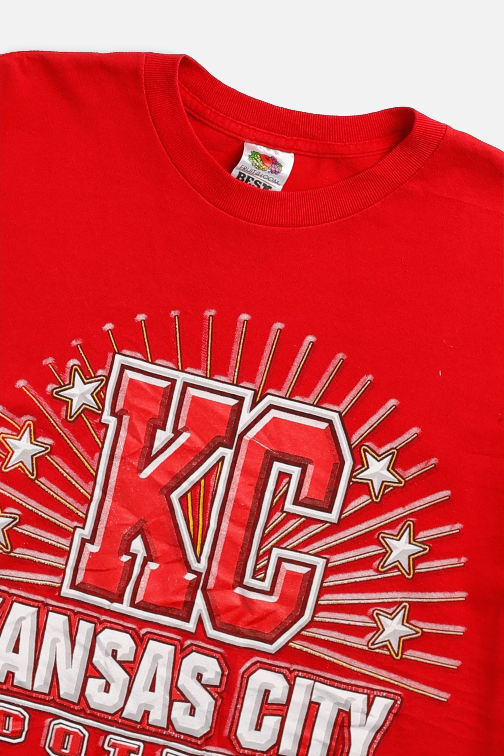 Vintage Kansas City Chiefs NFL Tee - M-TSHIRTS-NFL-M-Frankie Collective Rare Vintage Streetwear Reworks