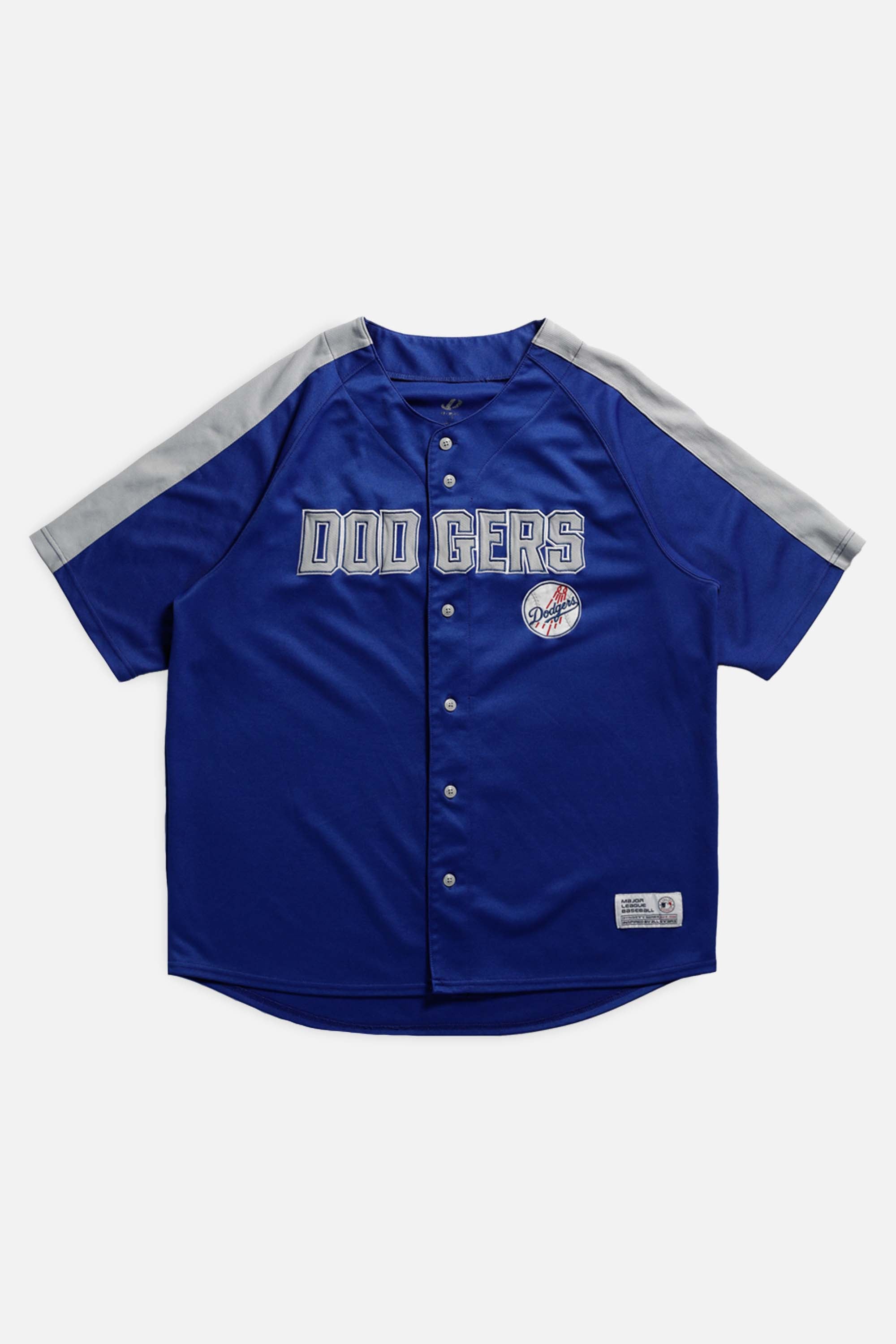 Vintage LA Dogers MLB Jersey - XL-JERSEYS-MLB-XL-Frankie Collective Rare Vintage Streetwear Reworks