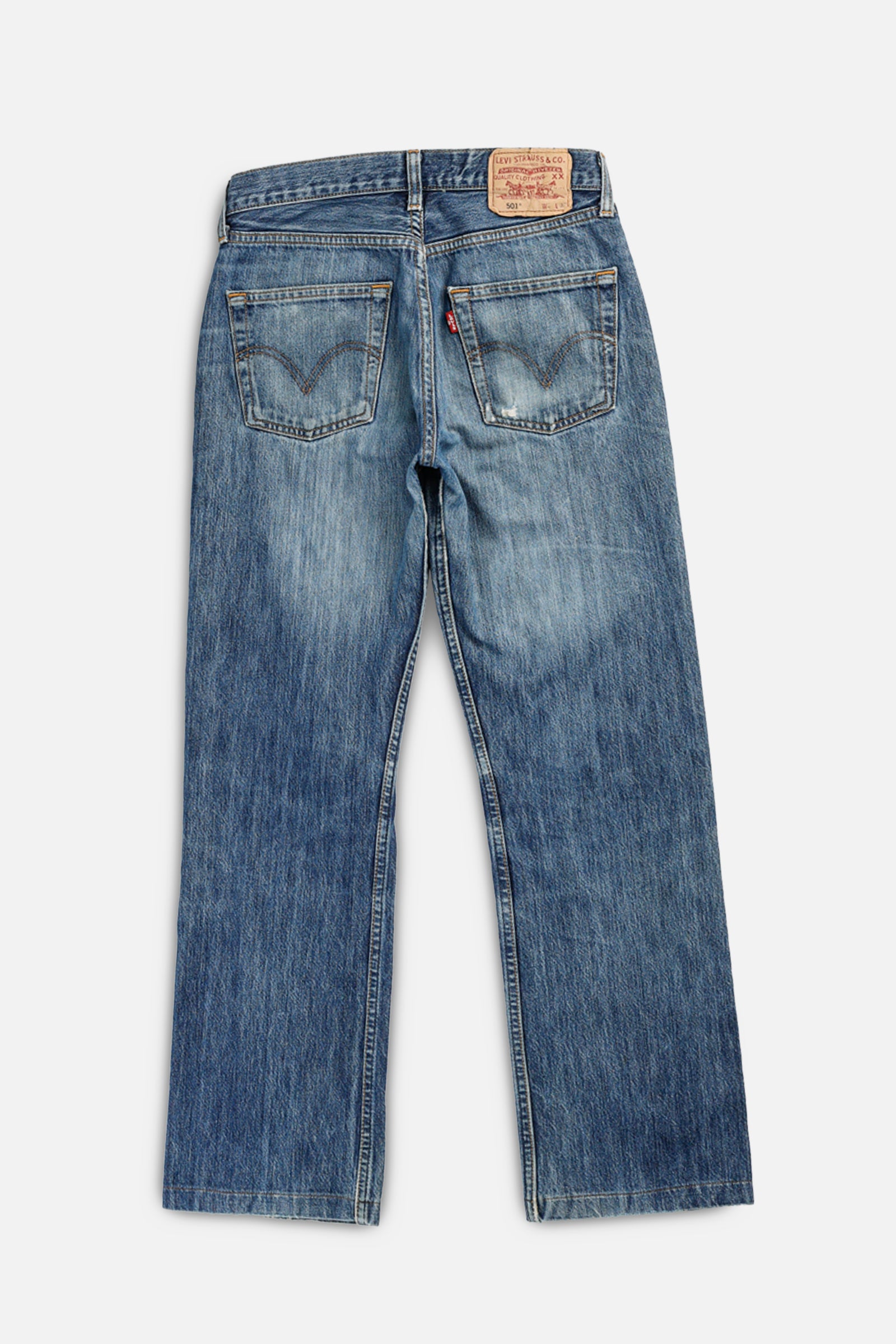 Vintage Levi's Denim Pants - W29 L32-BOTTOMS-Levis-W29 L32-Frankie Collective Rare Vintage Streetwear Reworks