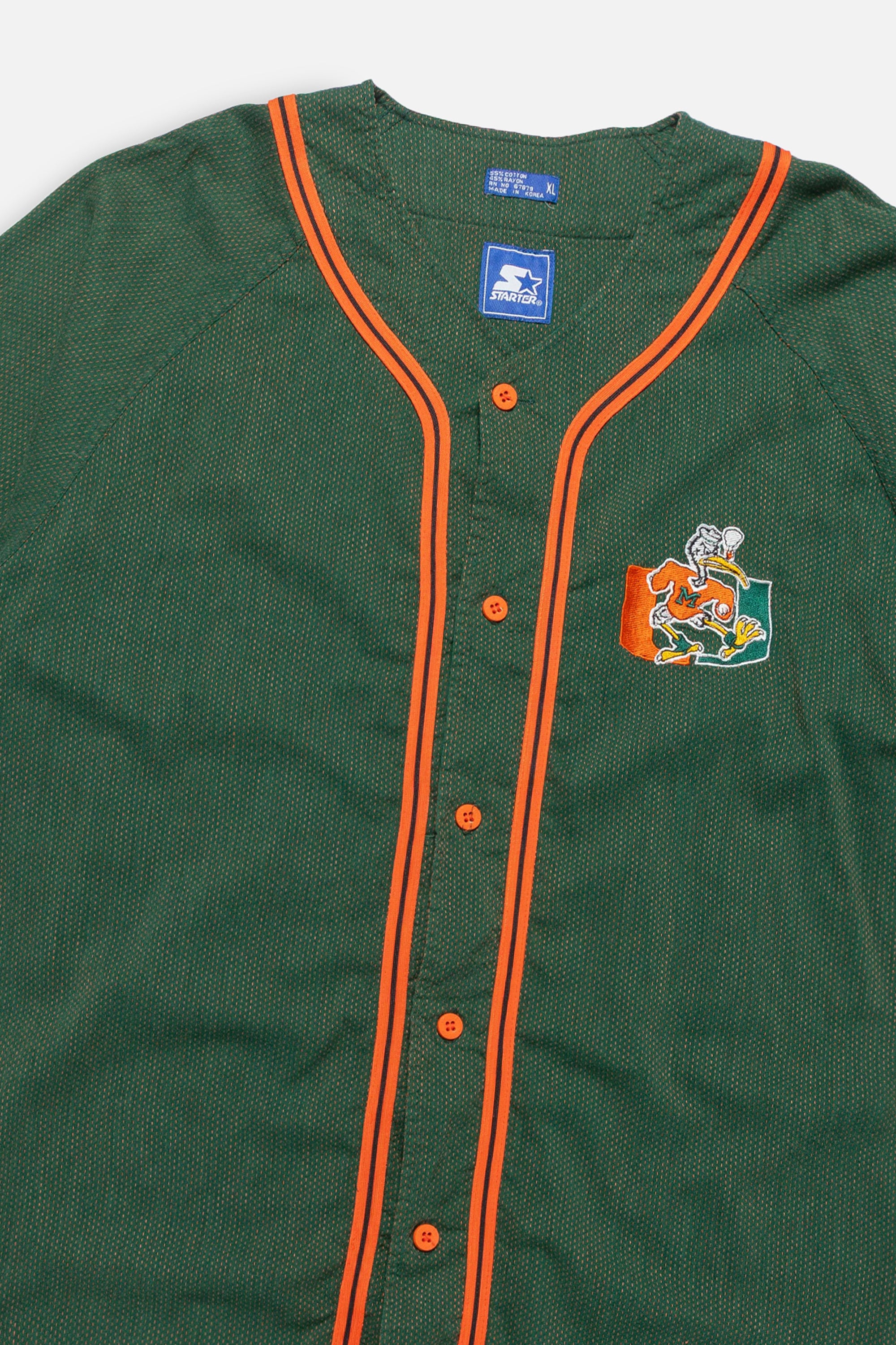 Vintage Miami Hurricanes Jersey-JERSEYS-NCAA-Frankie Collective