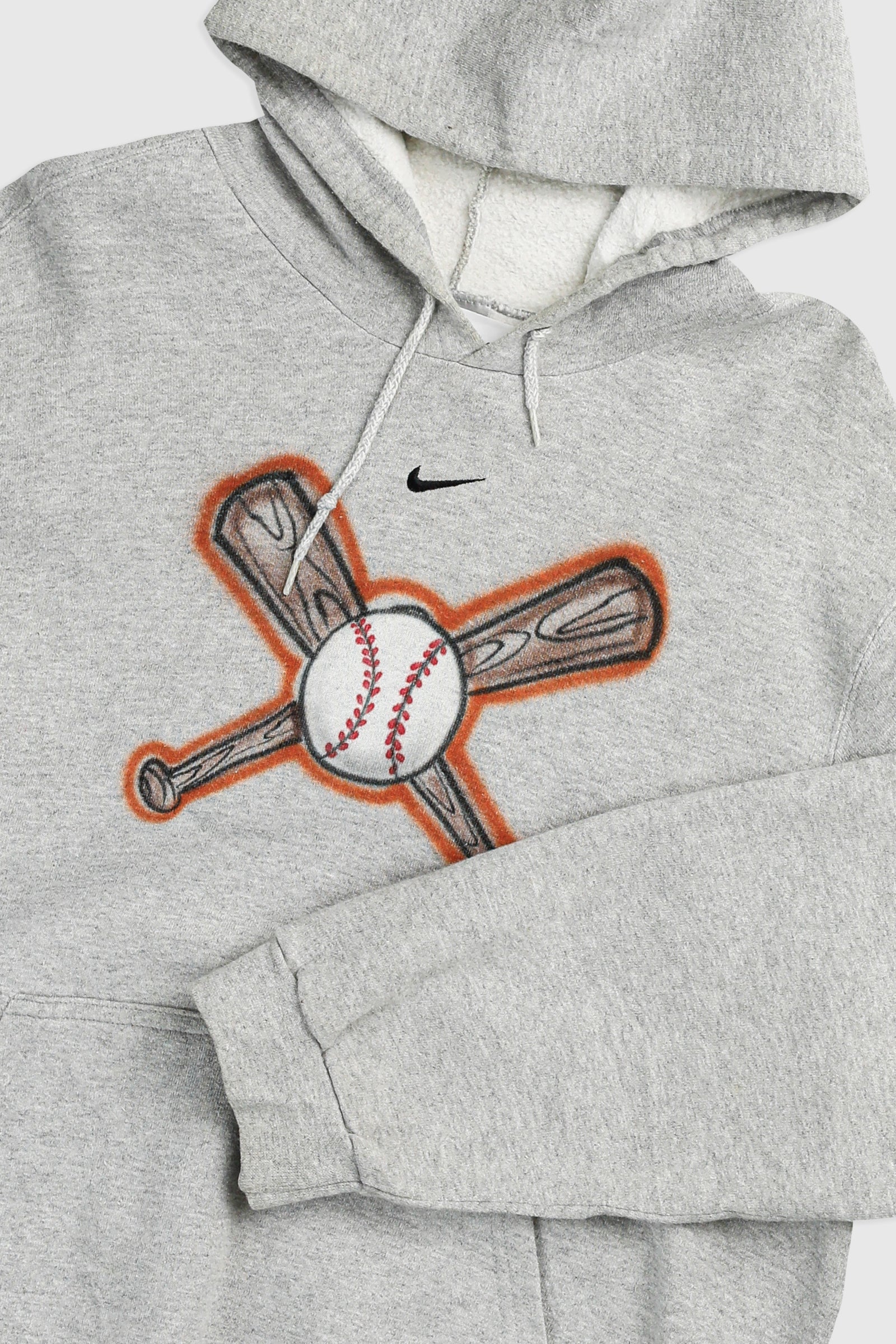 Vintage Nike Baseball Sweatshirt - M-SWEATERS-Nike-M-Frankie Collective Rare Vintage Streetwear Reworks