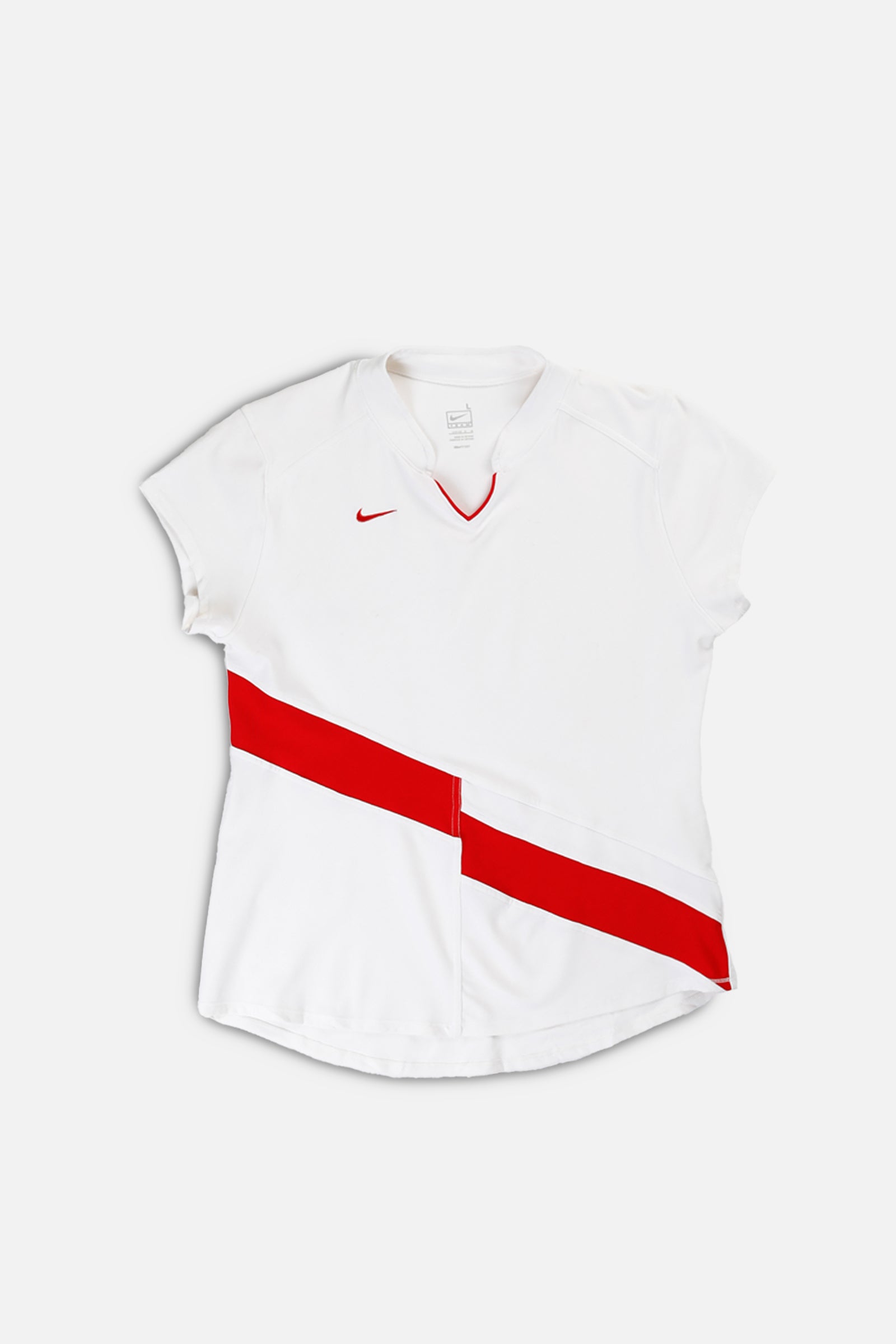 Vintage Nike Collared Tee - Women's L-TOPS-Nike-Women's L-Frankie Collective Rare Vintage Streetwear Reworks