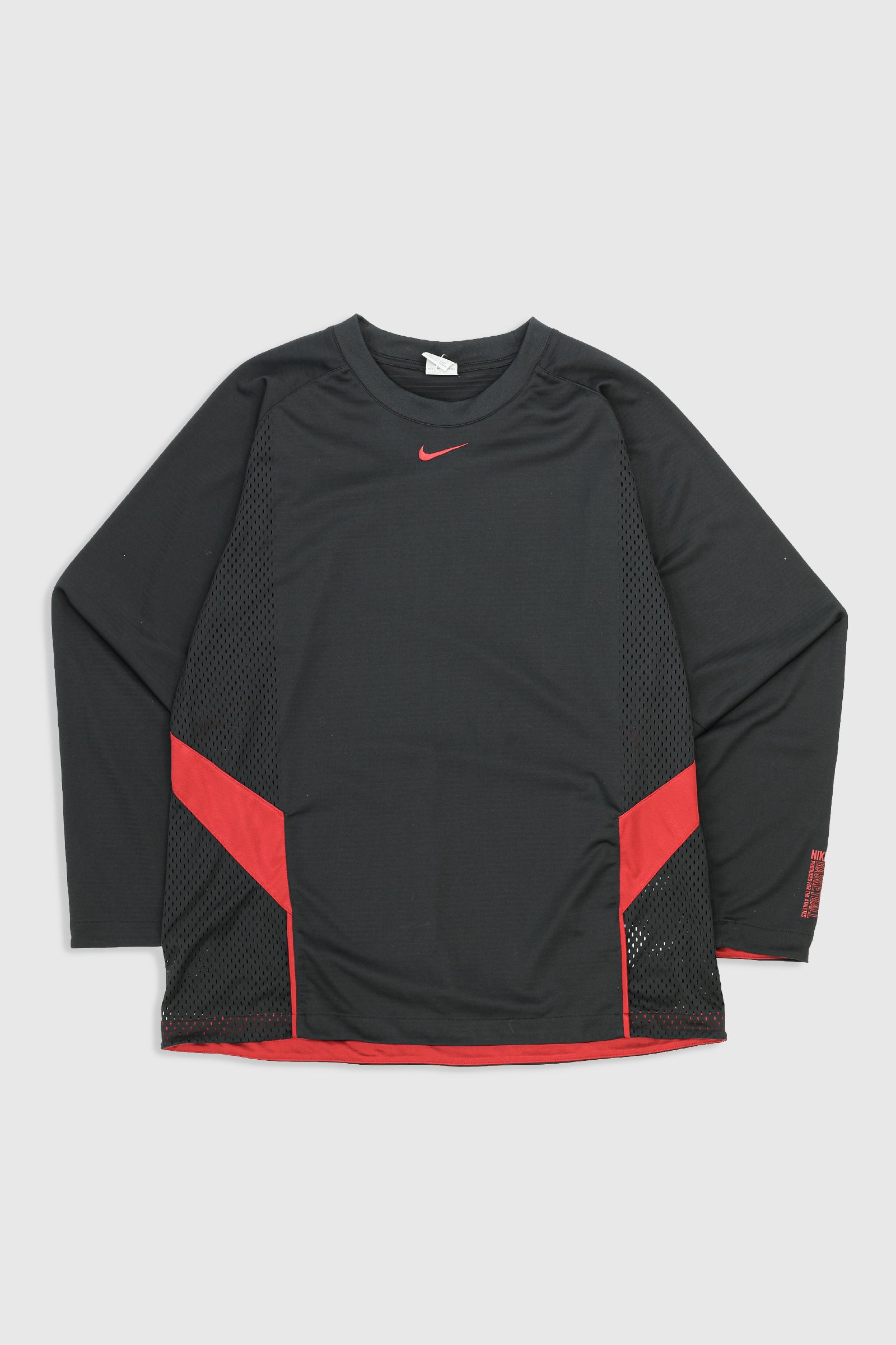 Vintage Nike Long Sleeve Athletic Tee-TOPS-Nike-Frankie Collective Rare Vintage Streetwear Reworks