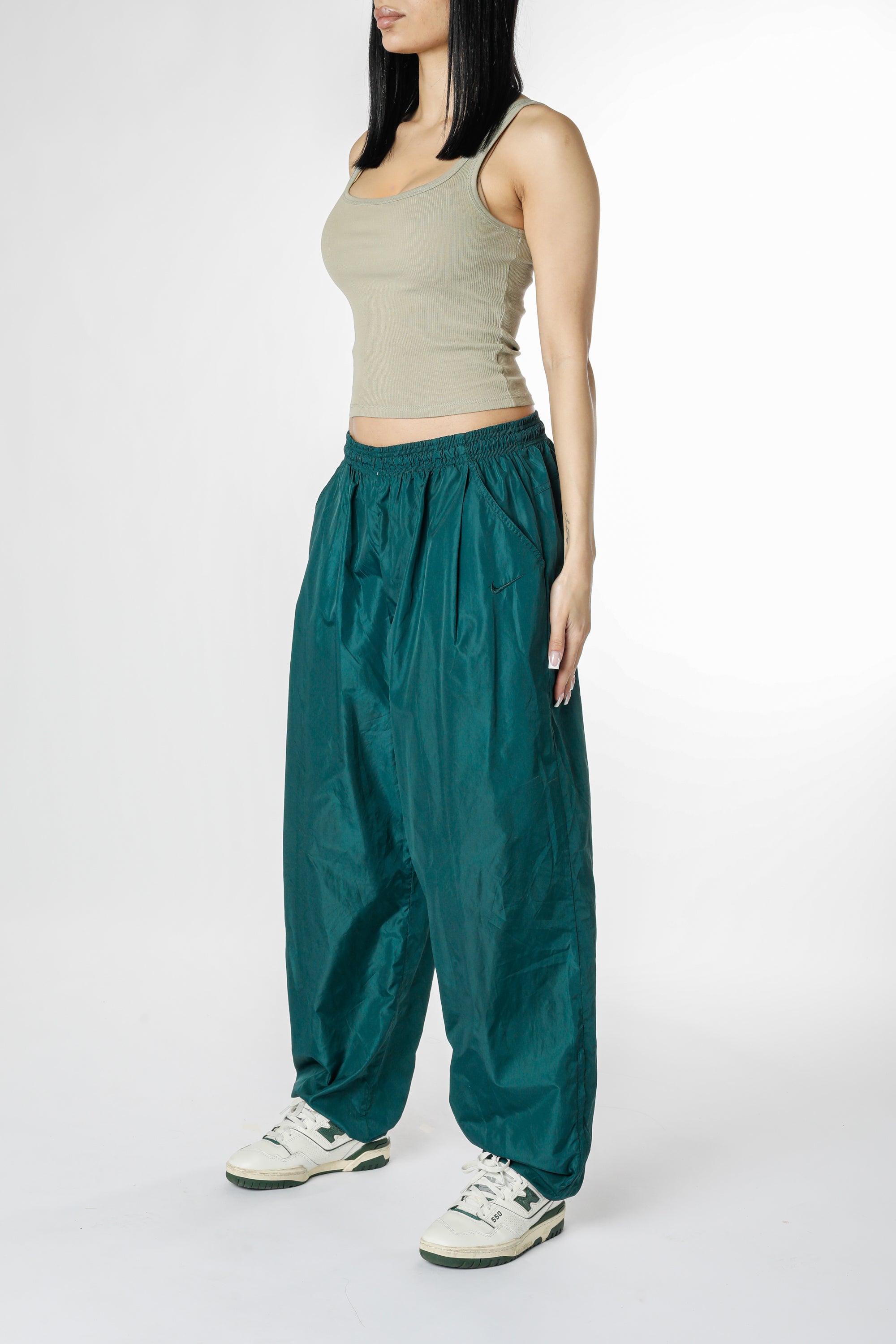 Vintage Nike Windbreaker Pants - M, L-BOTTOMS-Nike-M-Frankie Collective Rare Vintage Streetwear Reworks