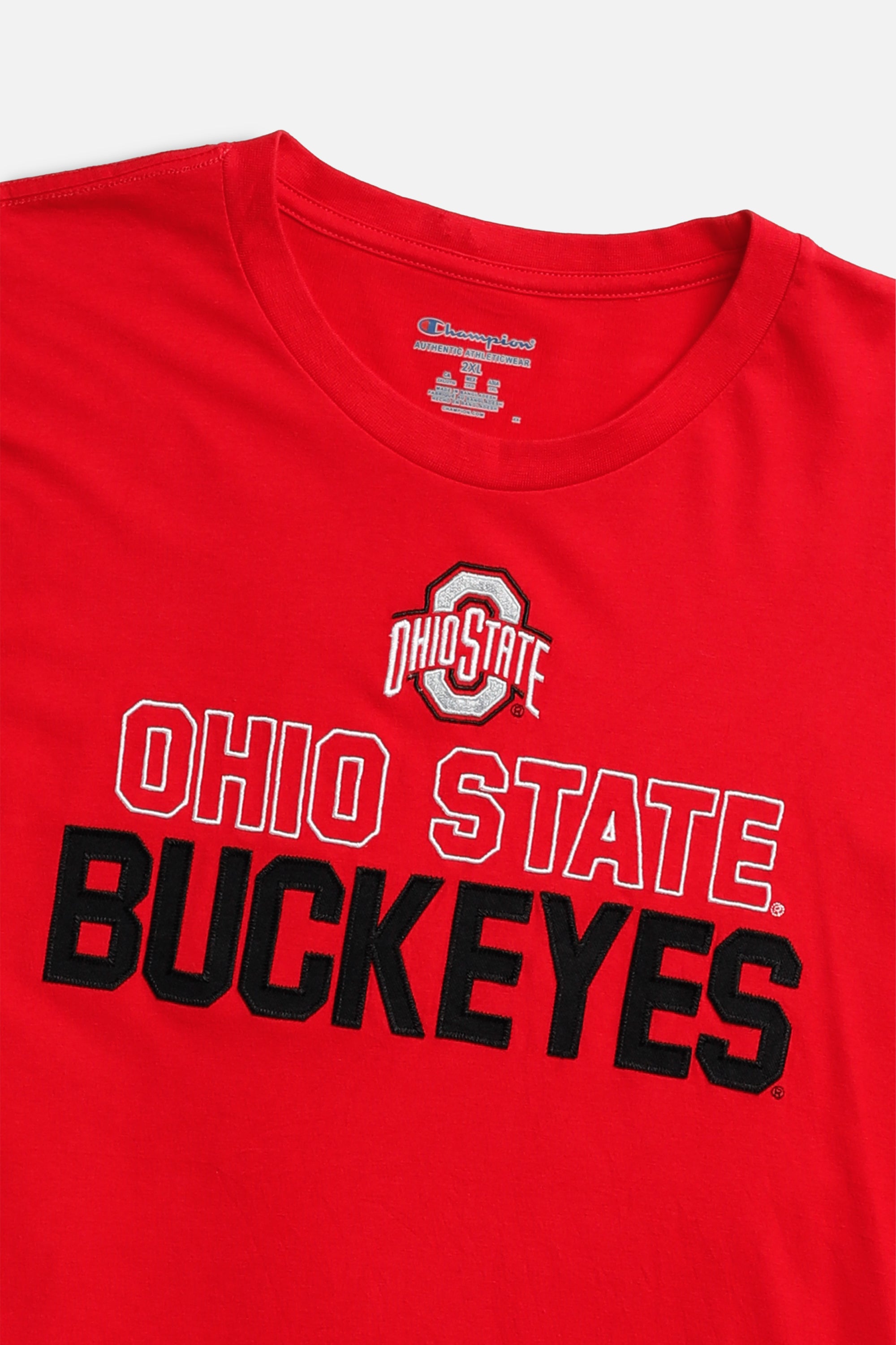 Vintage Ohio State Buckeyes Tee - XXL-TSHIRTS-Varsity-XXL-Frankie Collective Rare Vintage Streetwear Reworks