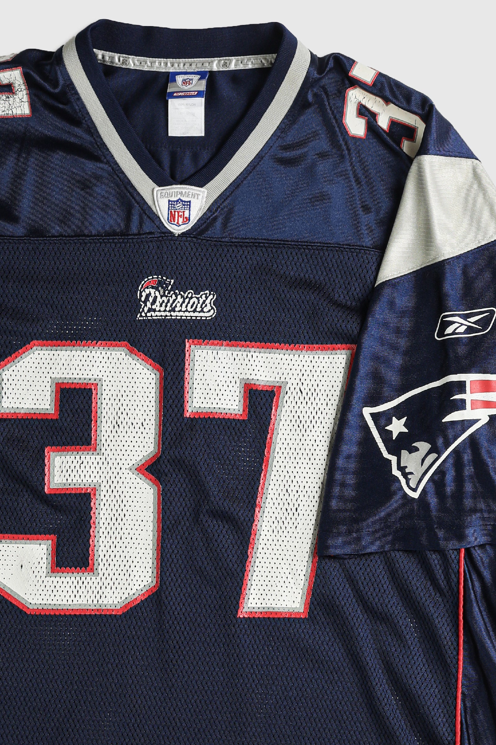 Vintage Patriots NFL Jersey - L-JERSEYS-NFL-Frankie Collective Rare Vintage Streetwear Reworks