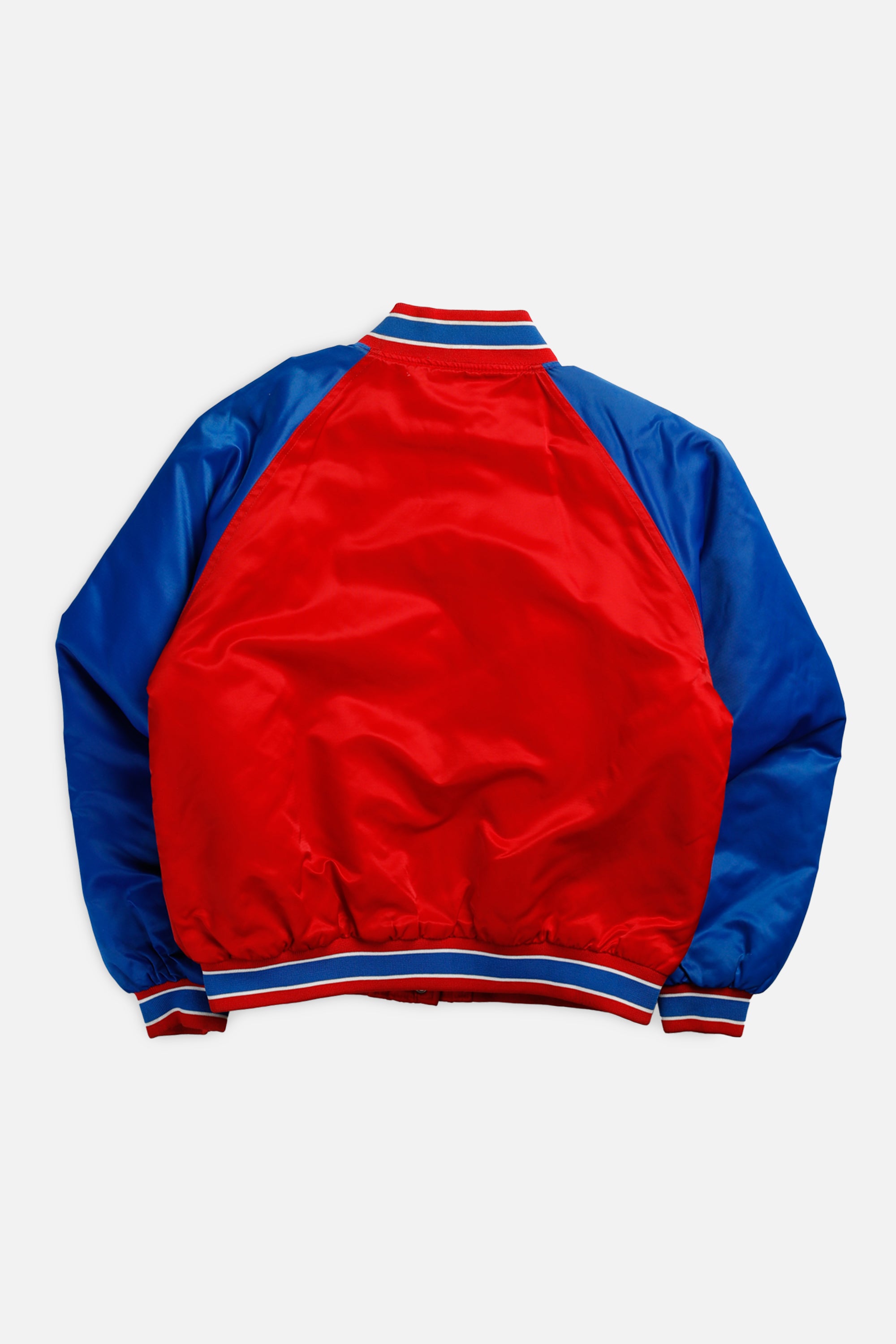 Vintage Philadelphia Sixers NBA Jacket - Women's L-JACKETS-NBA-Women's L-Frankie Collective Rare Vintage Streetwear Reworks