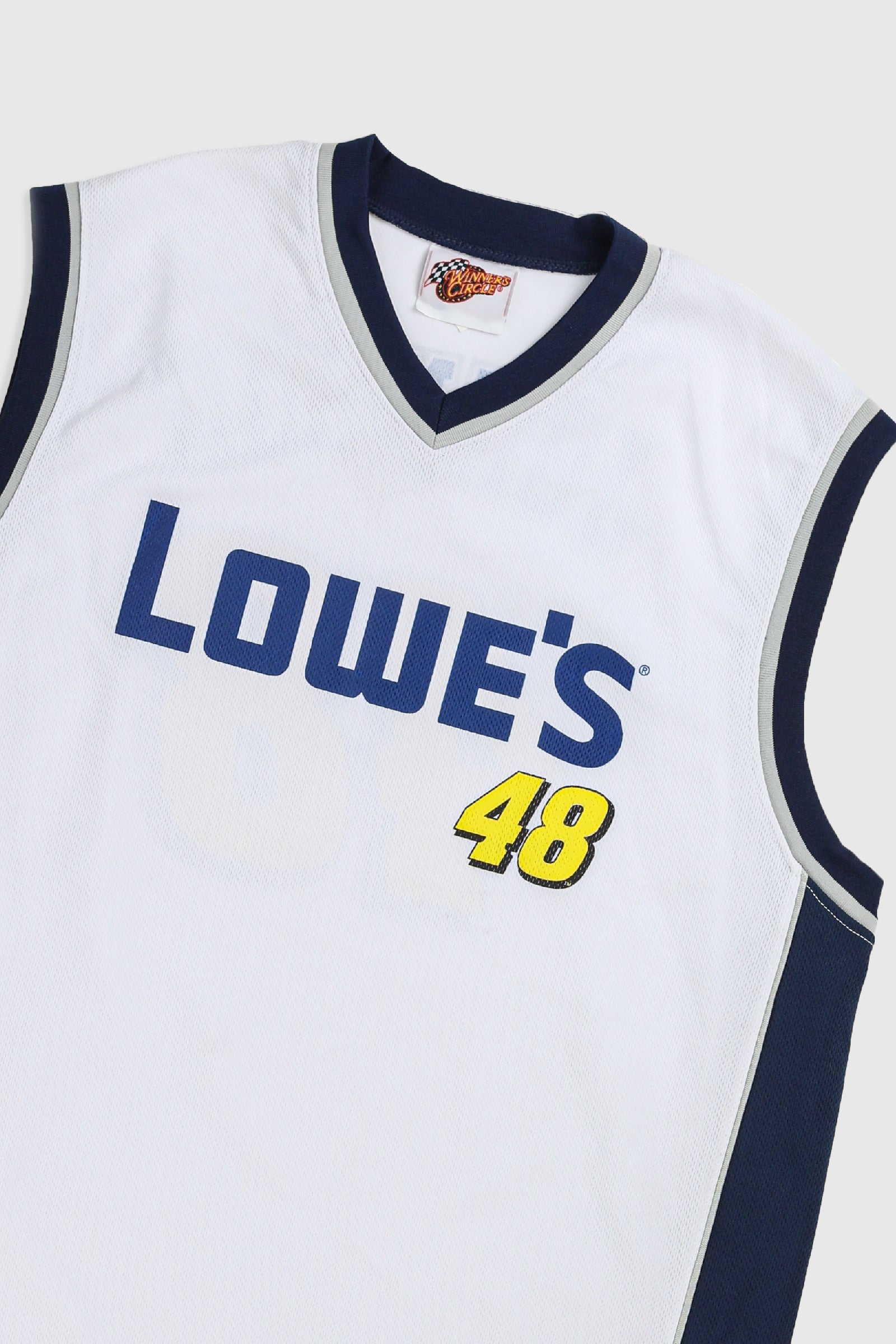 Vintage Racing Jersey Tank - XL-JERSEYS-Racing-Frankie Collective Rare Vintage Streetwear Reworks