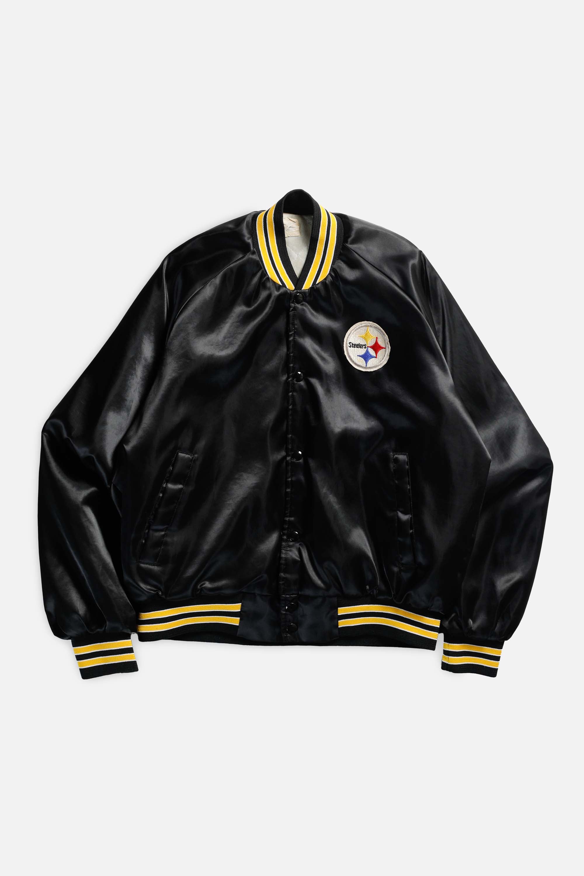Vintage Steelers NFL Jacket - L-JACKETS-NFL-L-Frankie Collective Rare Vintage Streetwear Reworks