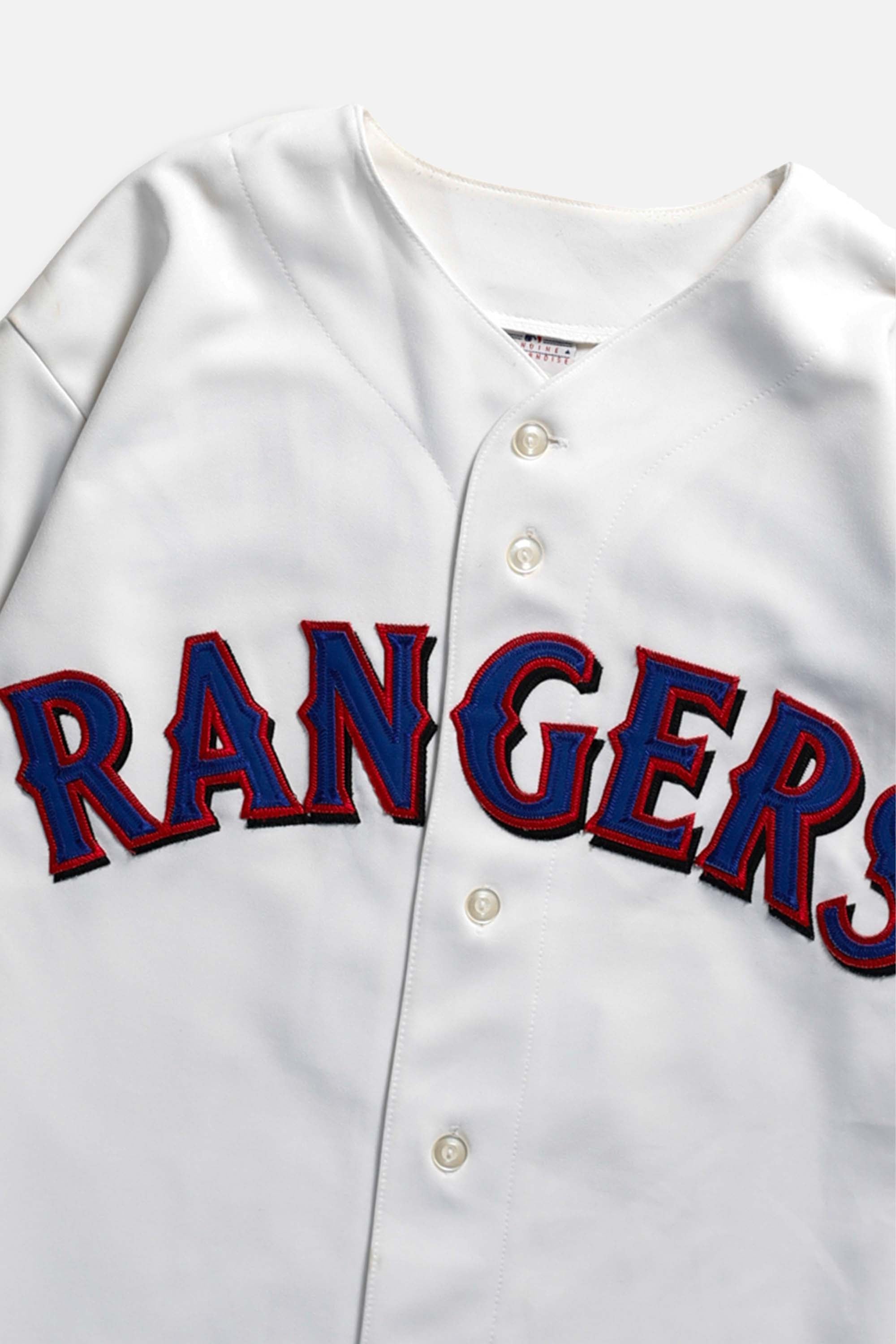 Vintage Texas Rangers MLB Jersey - S-JERSEYS-MLB-S-Frankie Collective Rare Vintage Streetwear Reworks