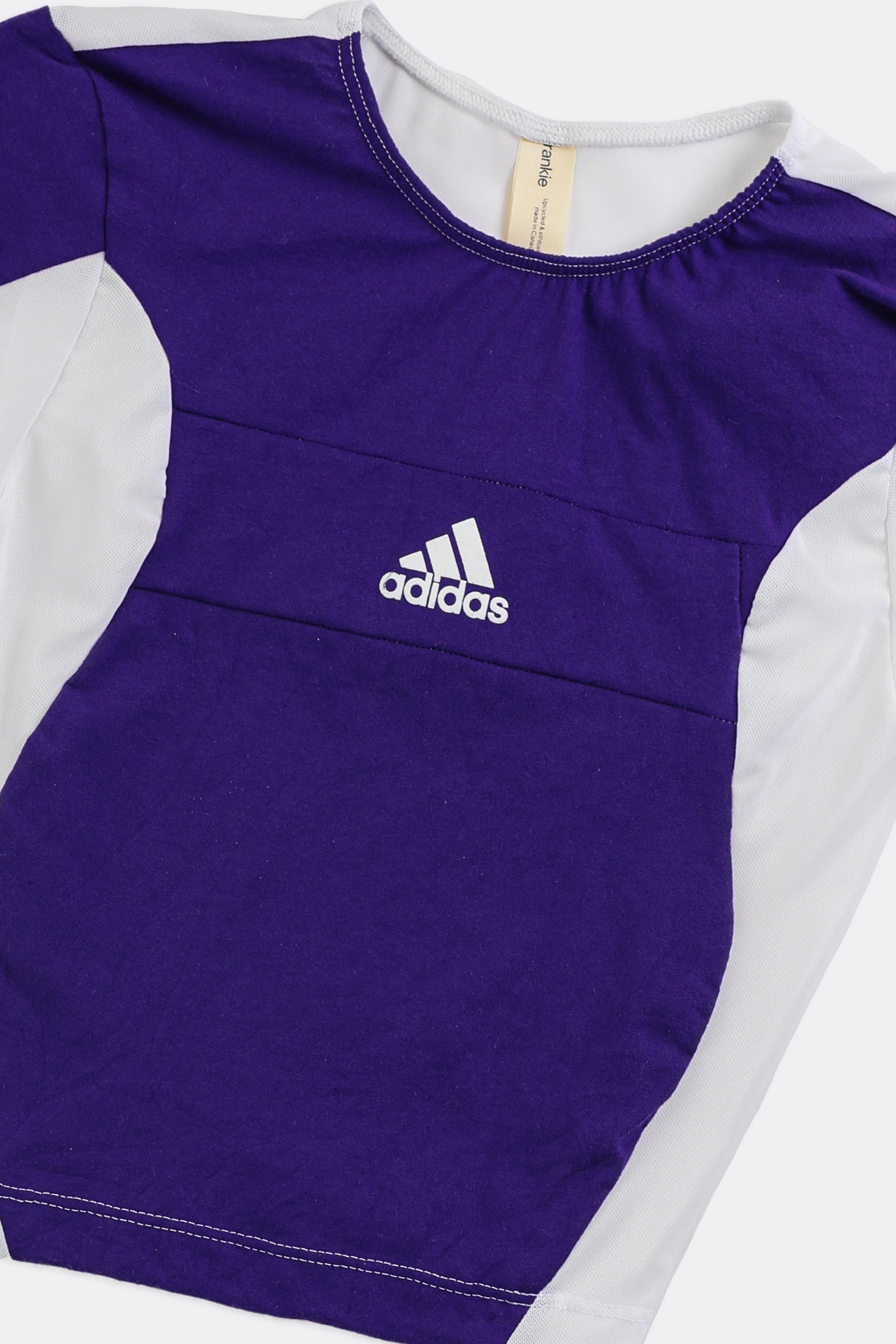 Rework Adidas Wave Mesh Tee - XS-TOPS-Adidas-Frankie Collective Rare Vintage Streetwear Reworks