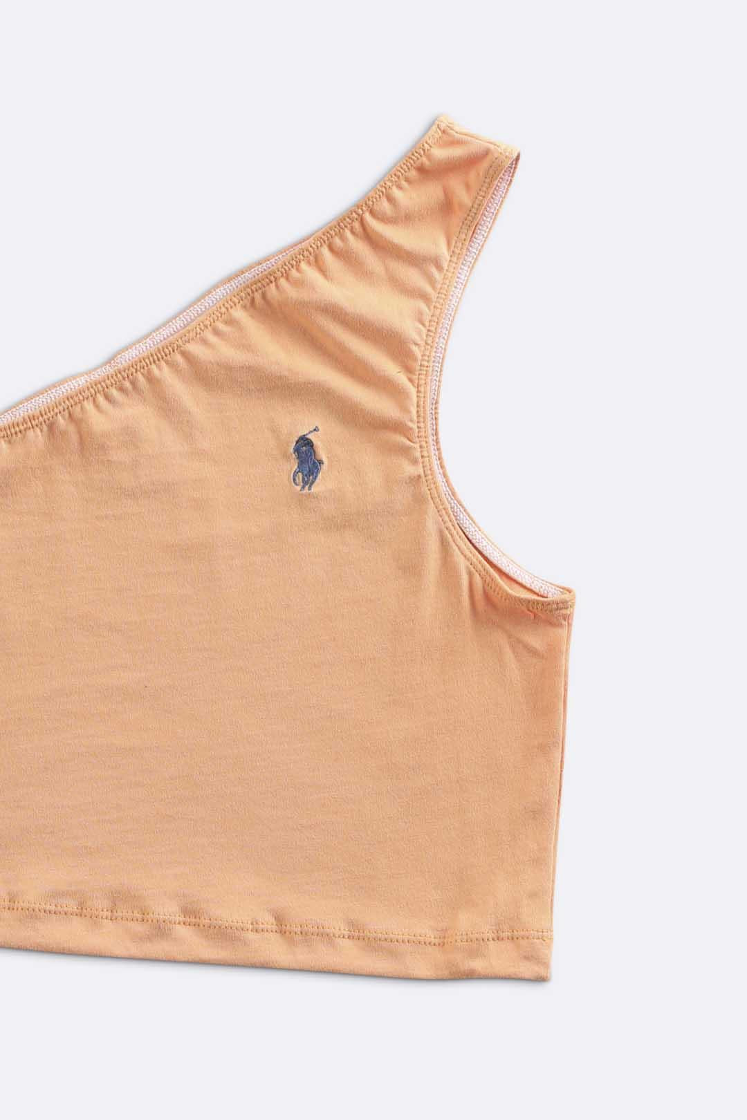 Rework One Shoulder Tank - XL-TOPS-vendor-unknown-Frankie Collective Rare Vintage Streetwear Reworks