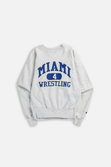 Vintage Miami Wrestling Sweatshirt - S