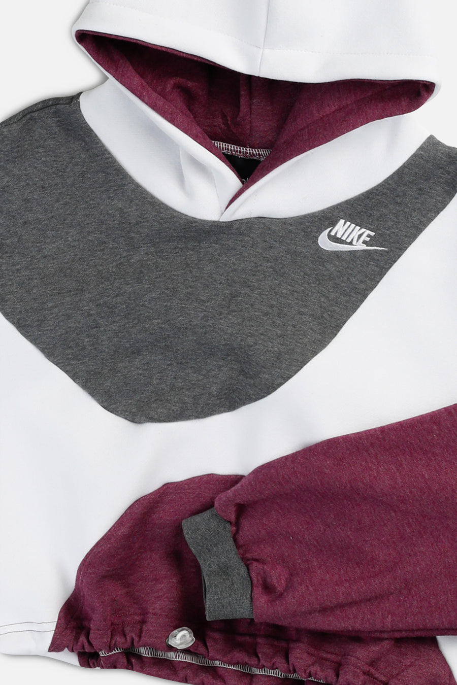 Rework Nike Wave Crop Sweatshirt - S