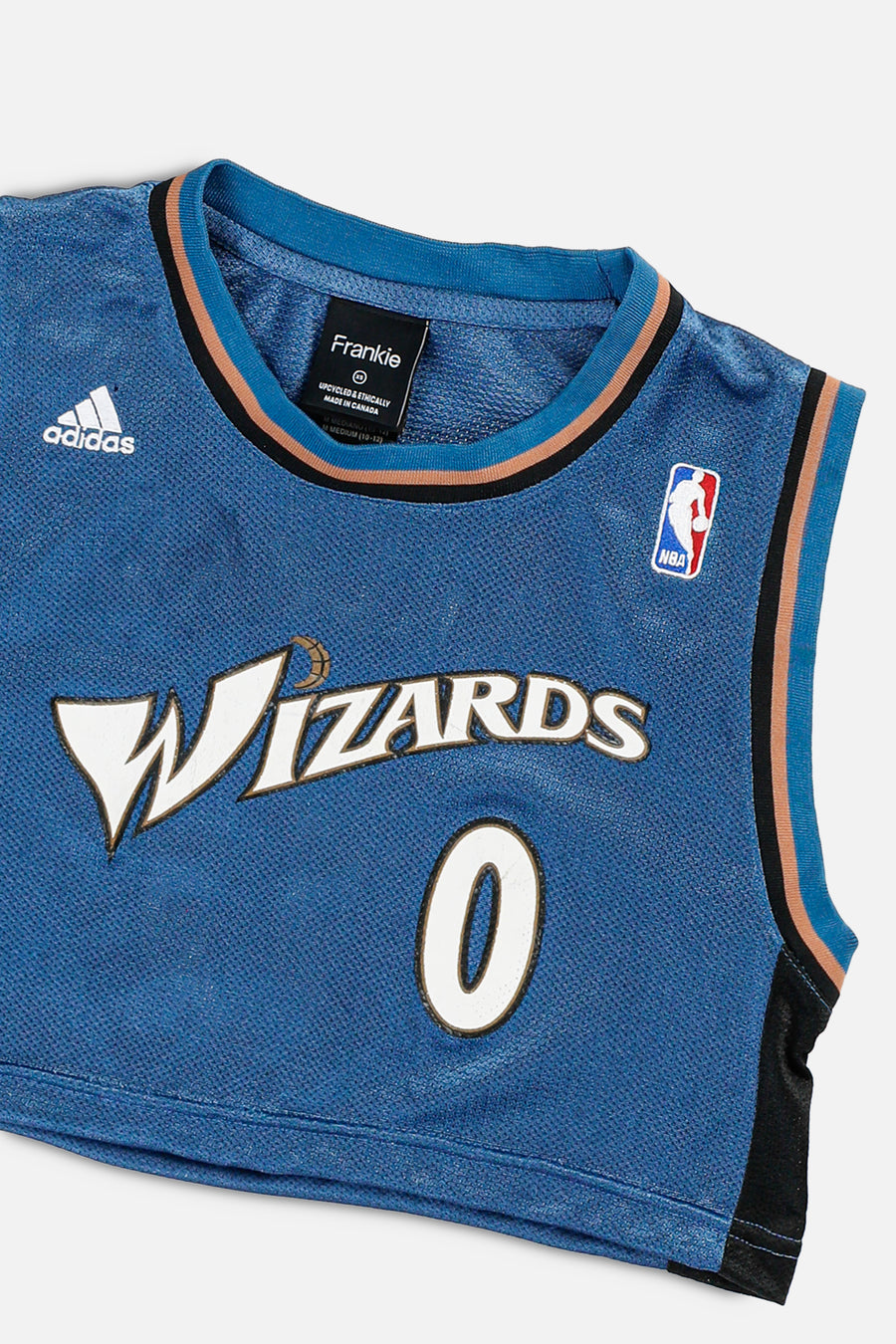 Rework Washington Wizards NBA Crop Jersey - XS