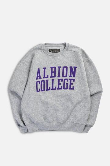 Vintage Albion College Sweatshirt - S