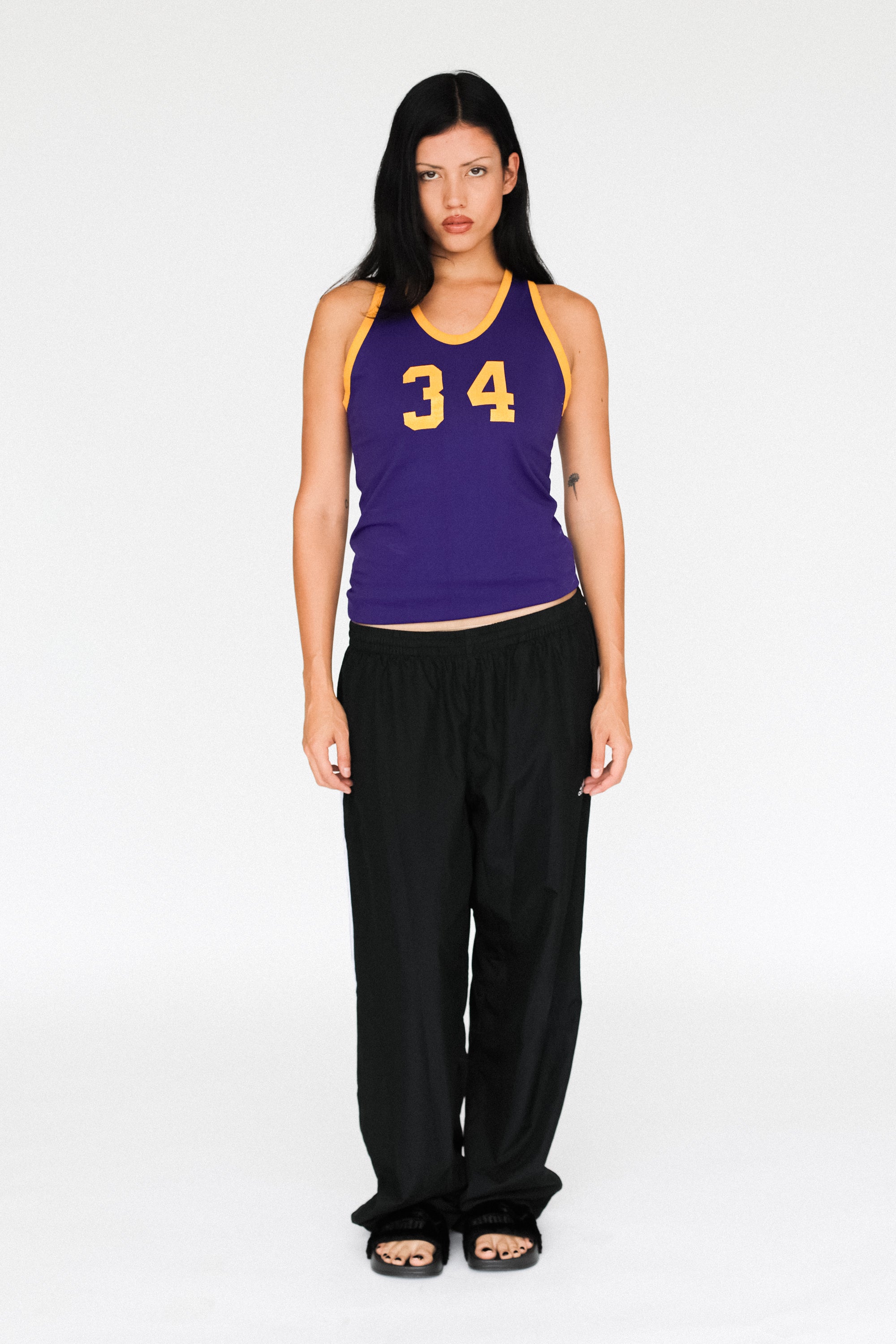 Vintage Adidas Windbreaker Pants - L