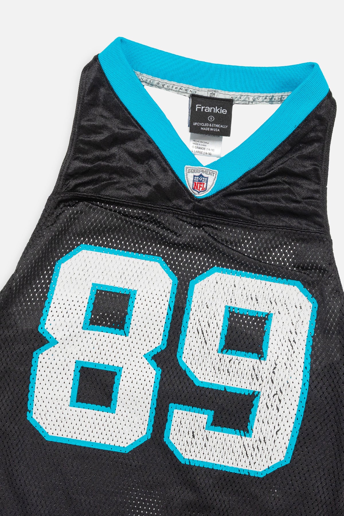 Rework Carolina Panthers Halter Top