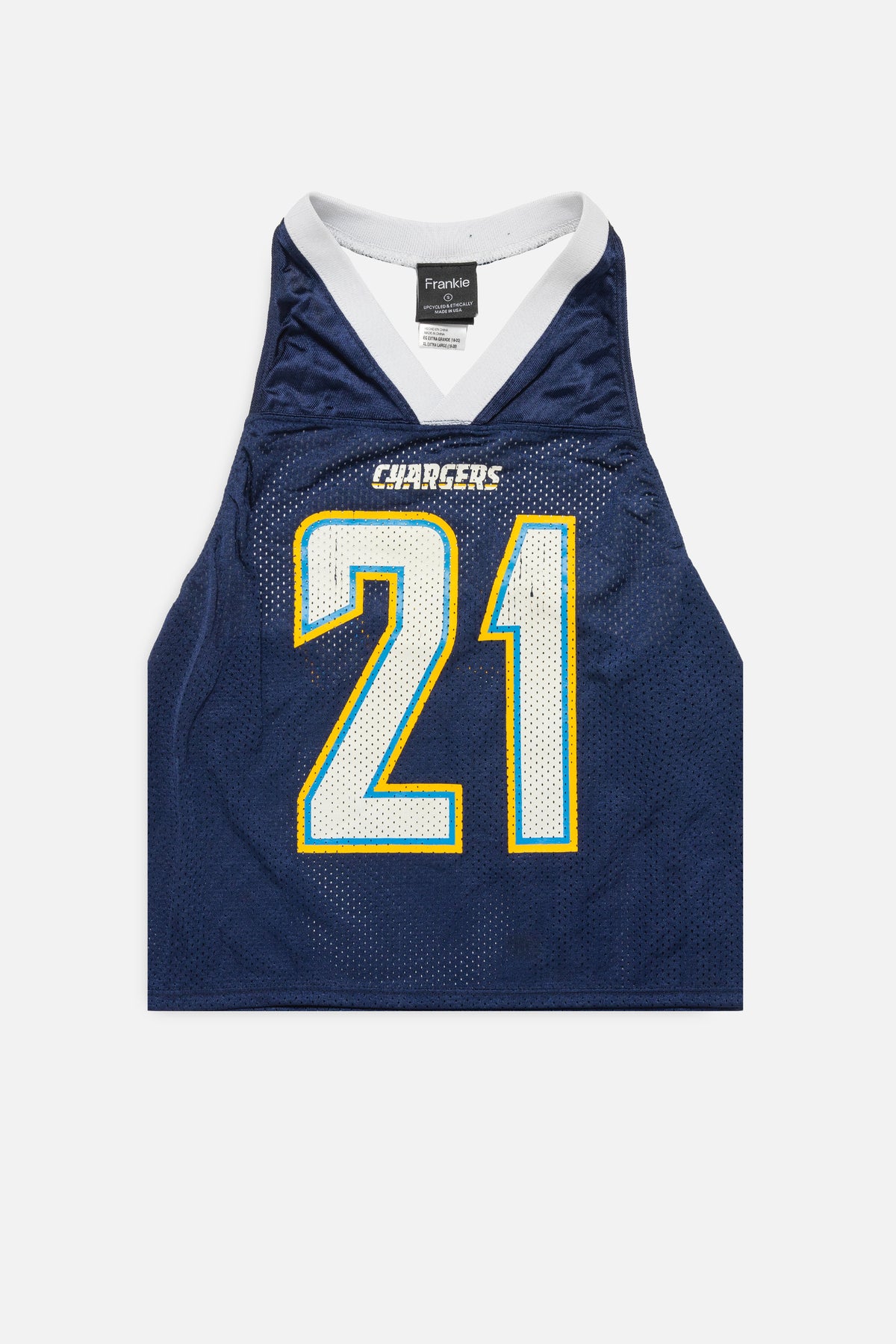 Rework Los Angeles Chargers Halter Top