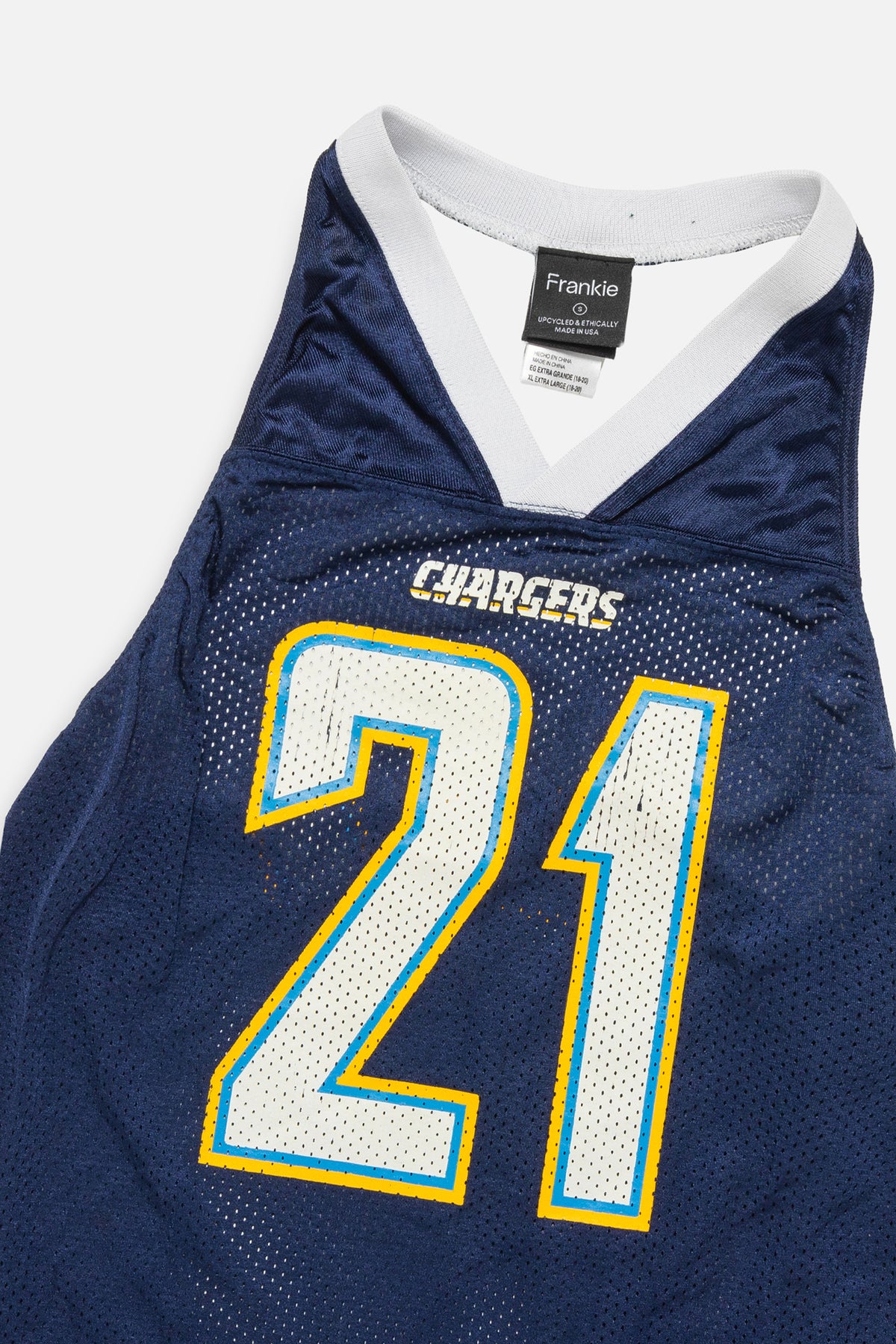 Rework Los Angeles Chargers Halter Top