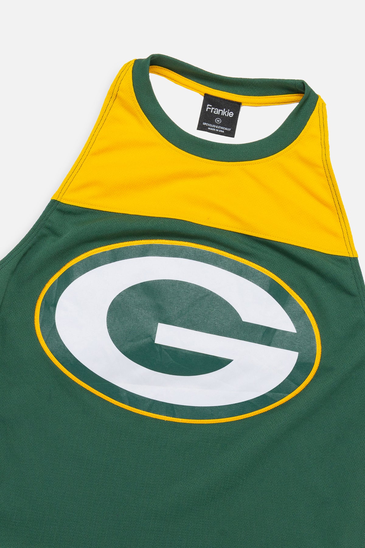 Rework Green Bay Packers Halter Top
