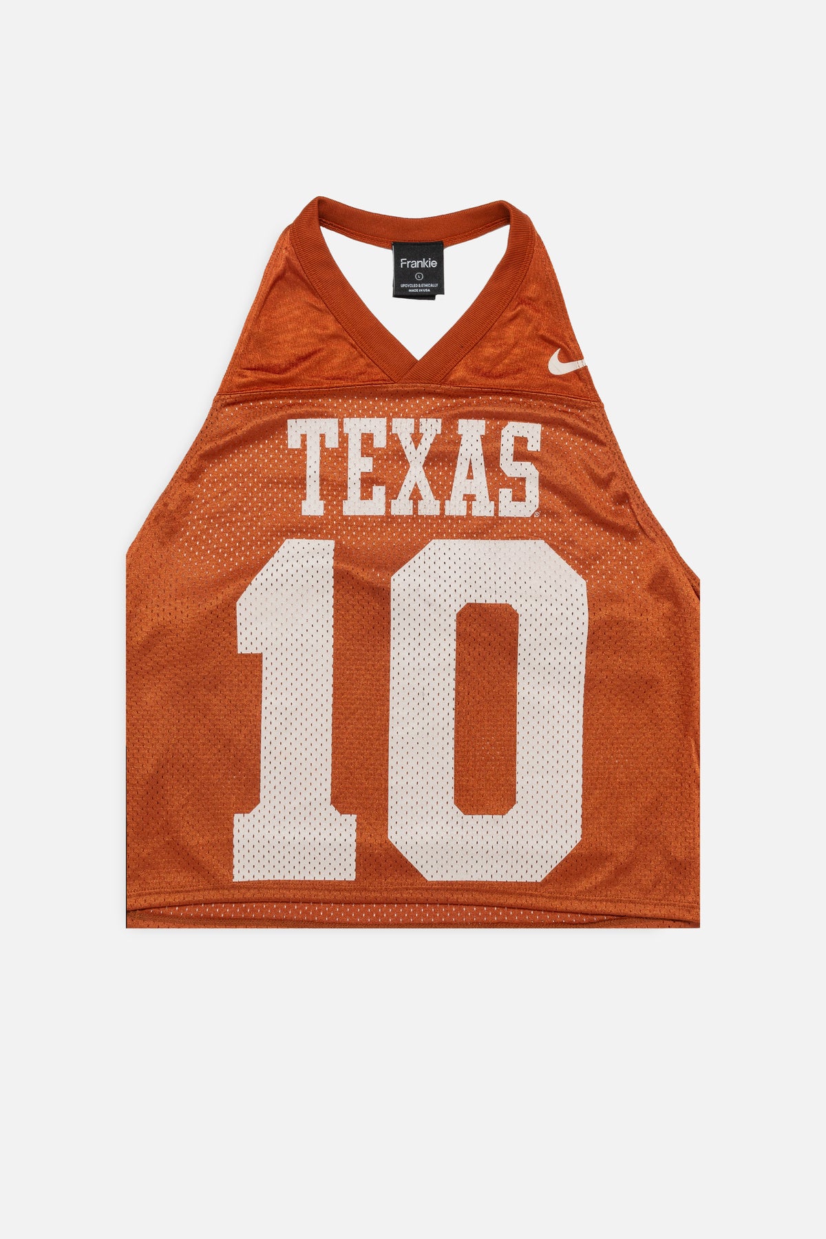 Rework Texas Longhorns Halter Top