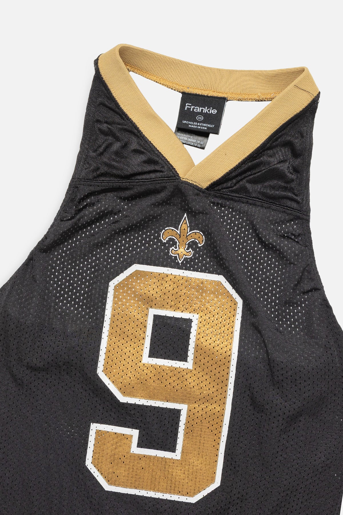 Rework New Orleans Saints Halter Top