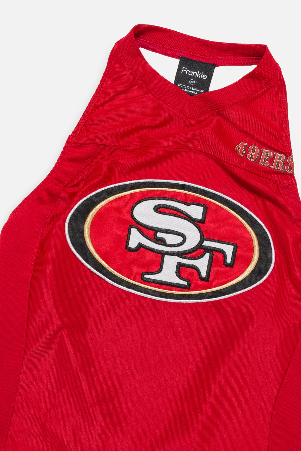 Rework San Francisco 49ers Halter Top