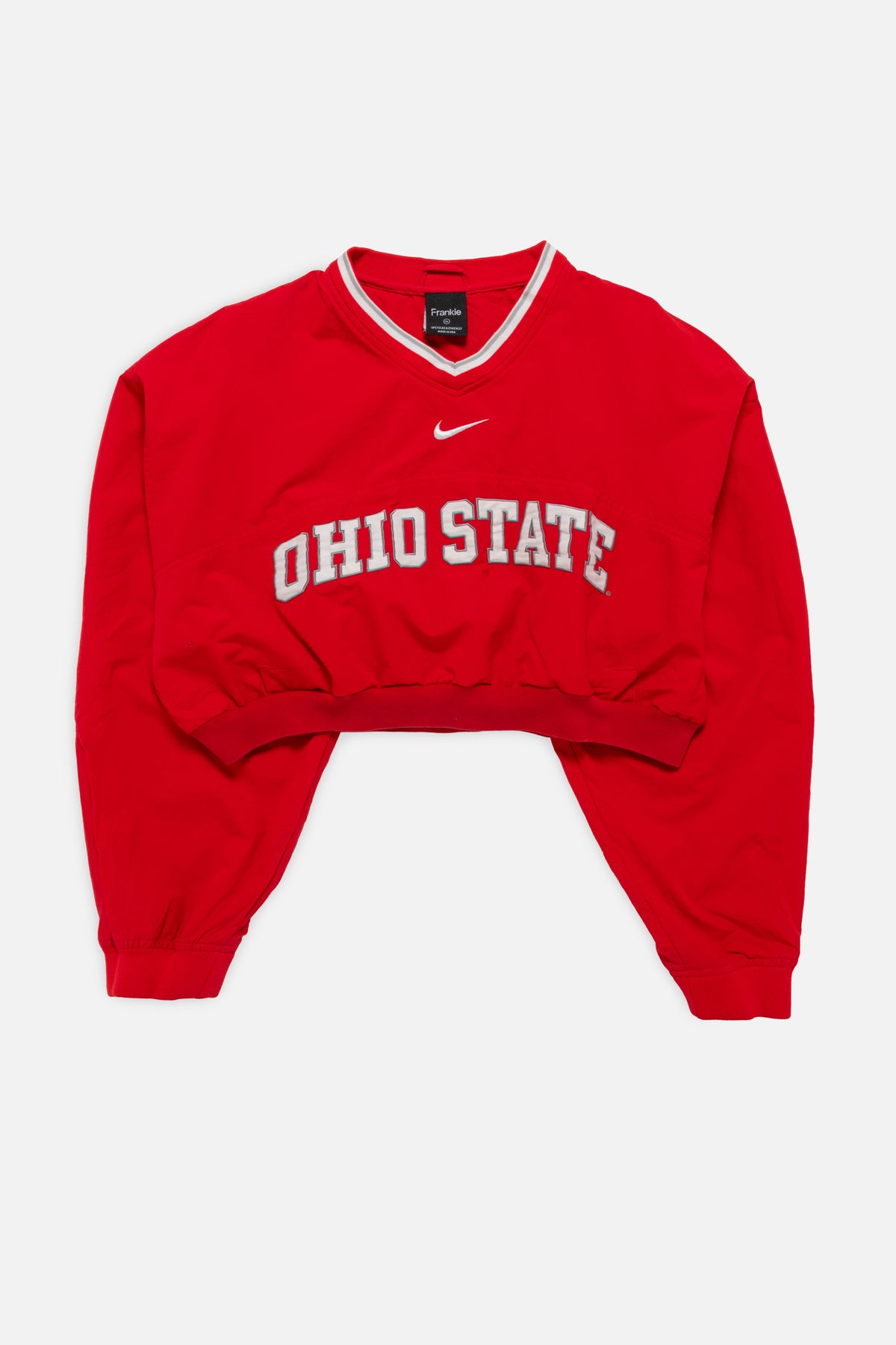 Rework Ohio State Crop Sweatshirt