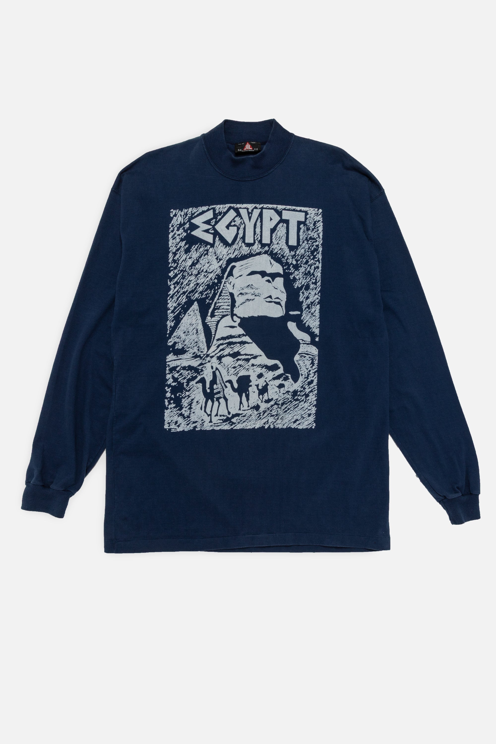 Vintage Graphic Long-Sleeve Shirt