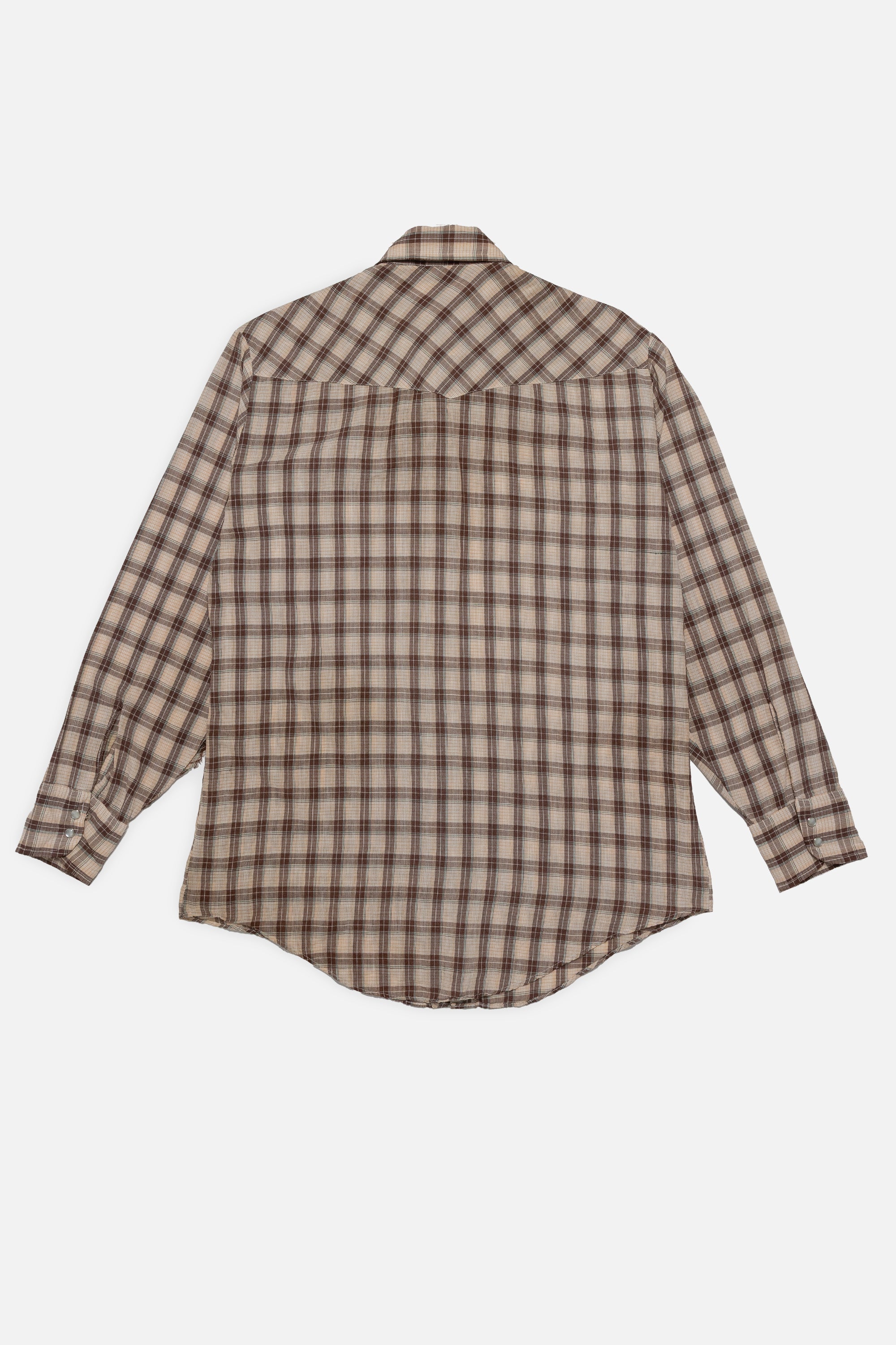 Vintage Plaid Button Down Shirt