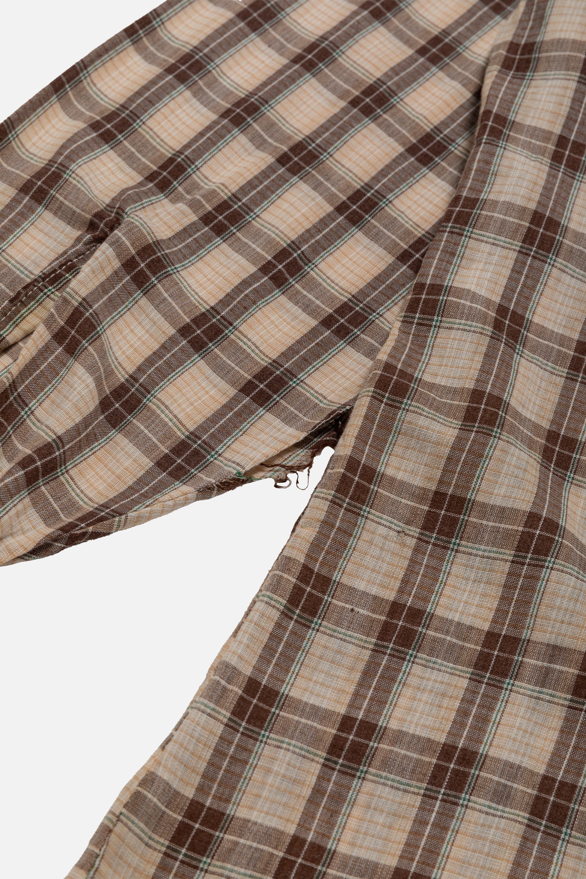 Vintage Plaid Button Down Shirt