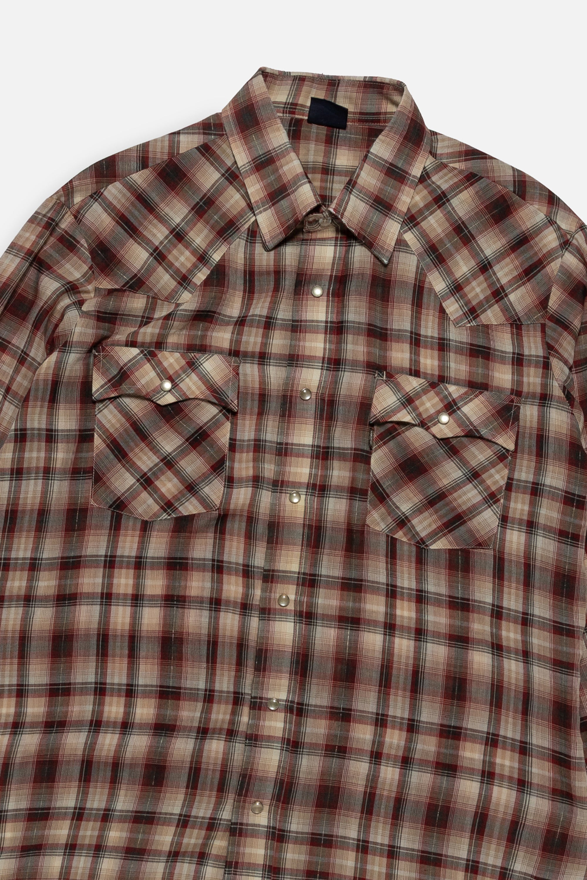 Vintage Levi's Plaid Western Shirt