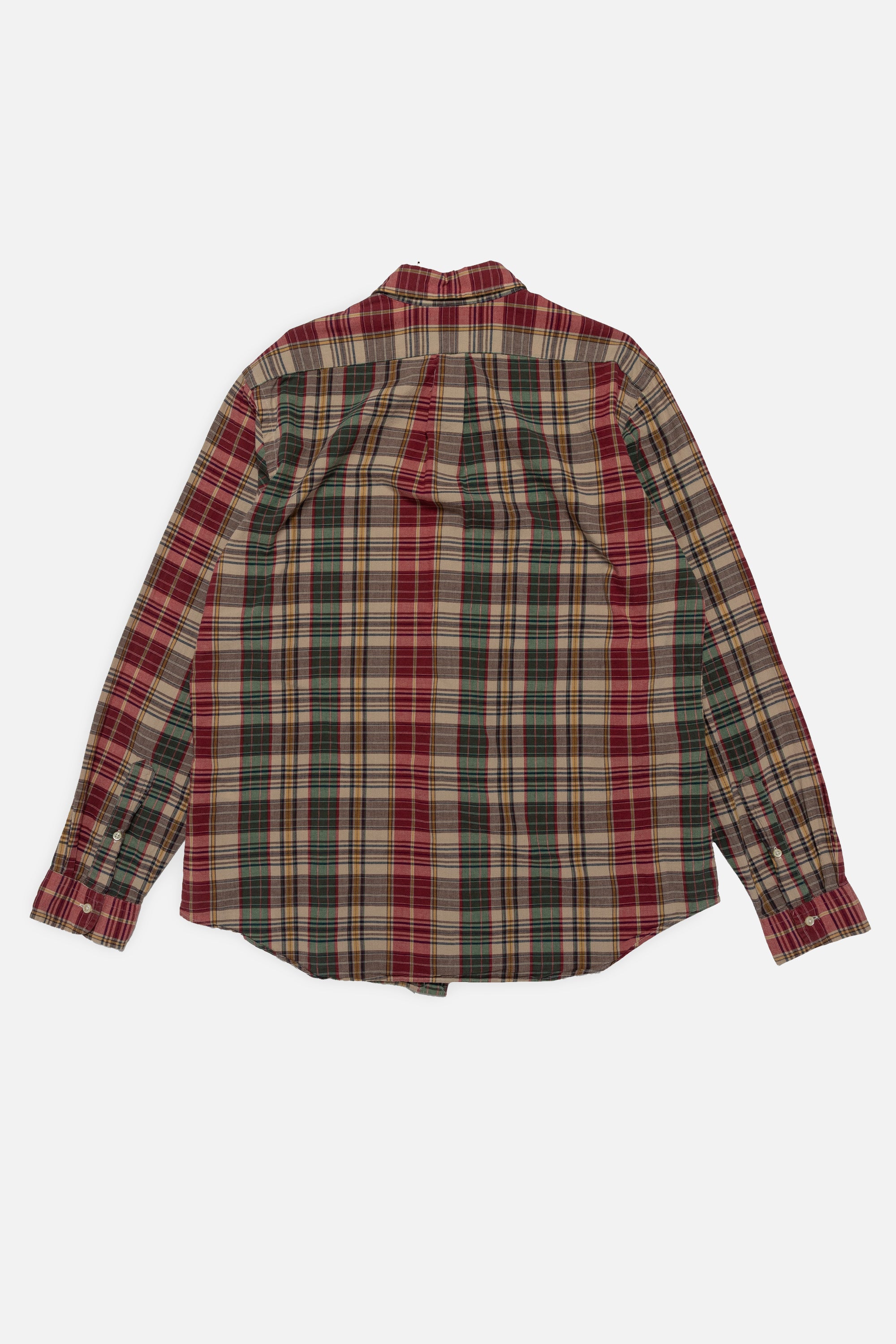Vintage Polo Plaid Button Down Shirt