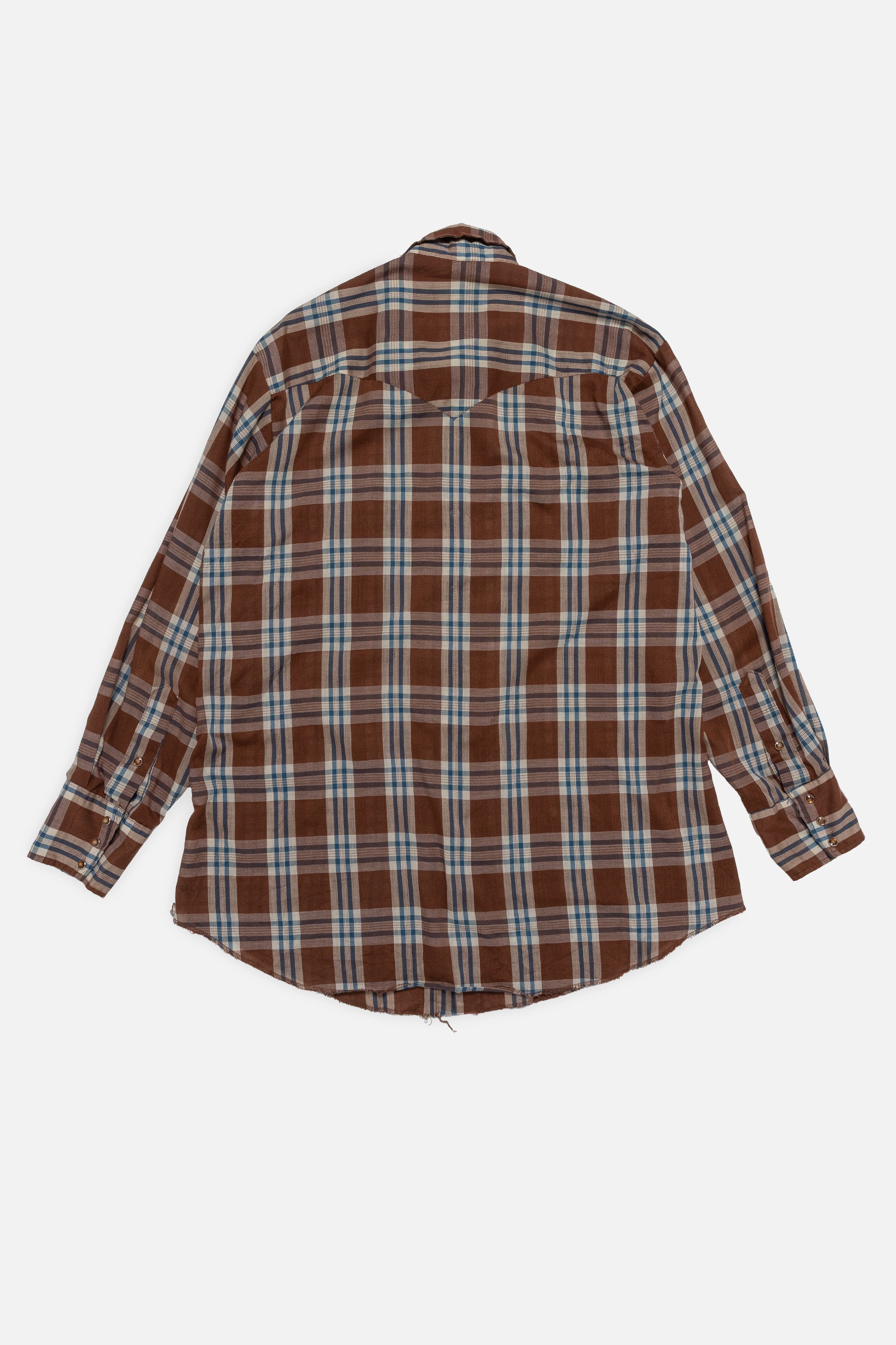 Vintage Plaid Button Down Shirt