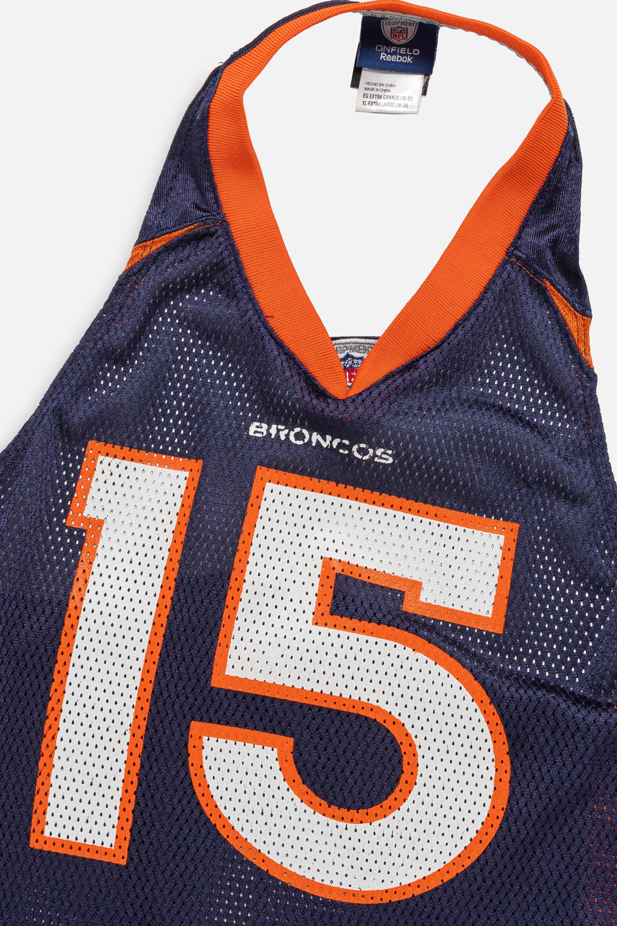 Rework Denver Broncos Halter Top