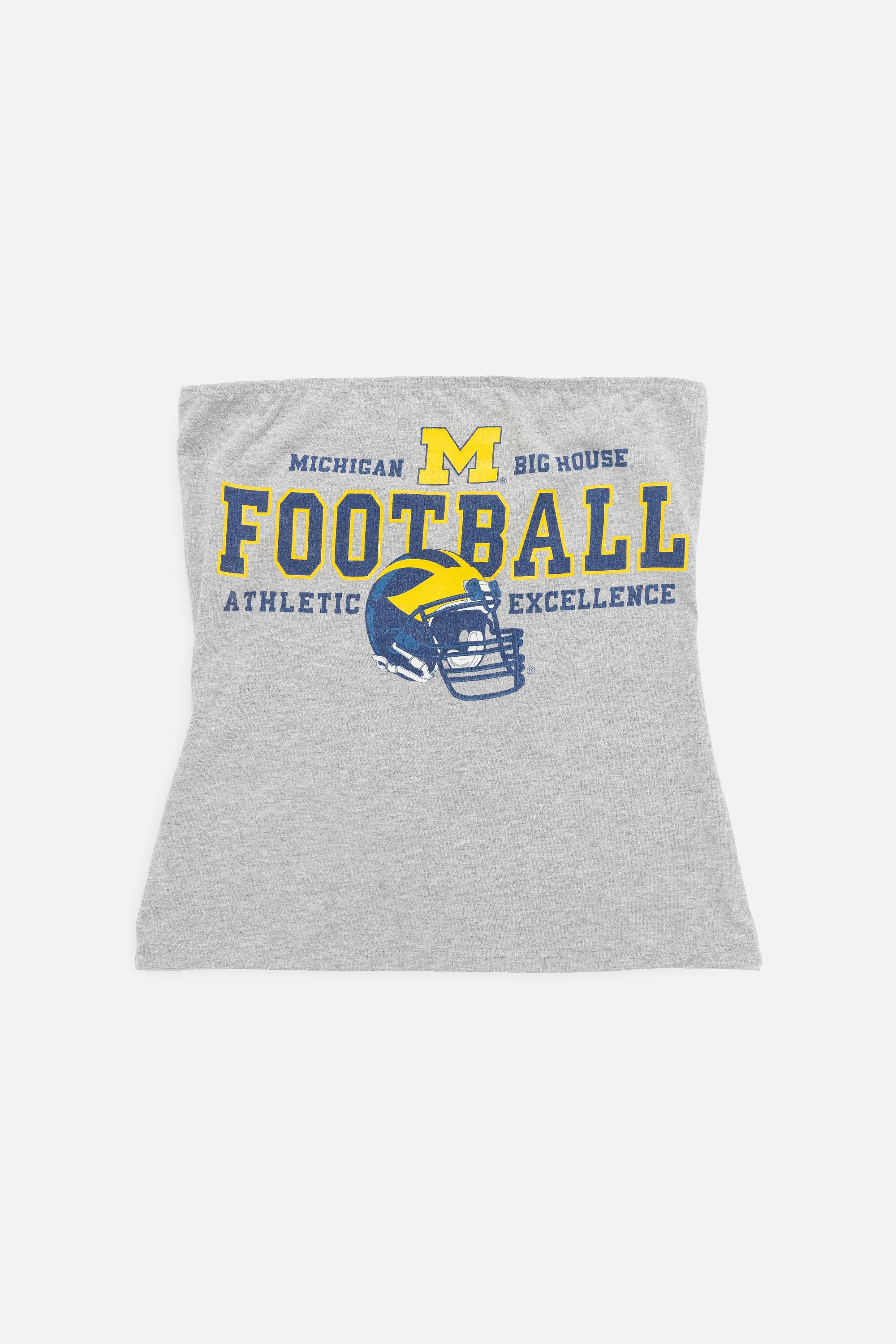 Rework Michigan Wolverines Tube Top