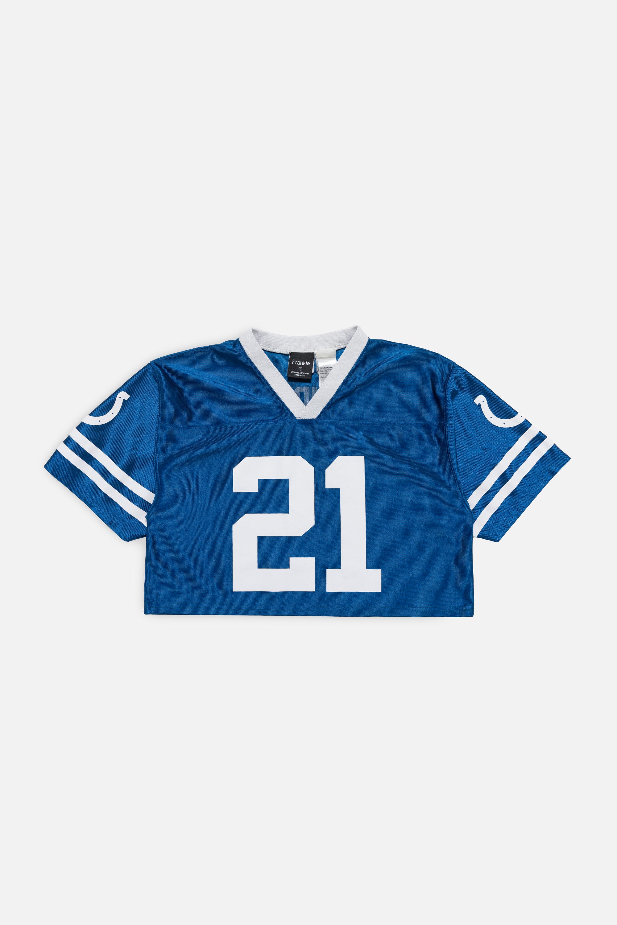 Rework Indianapolis Colts Crop Jersey
