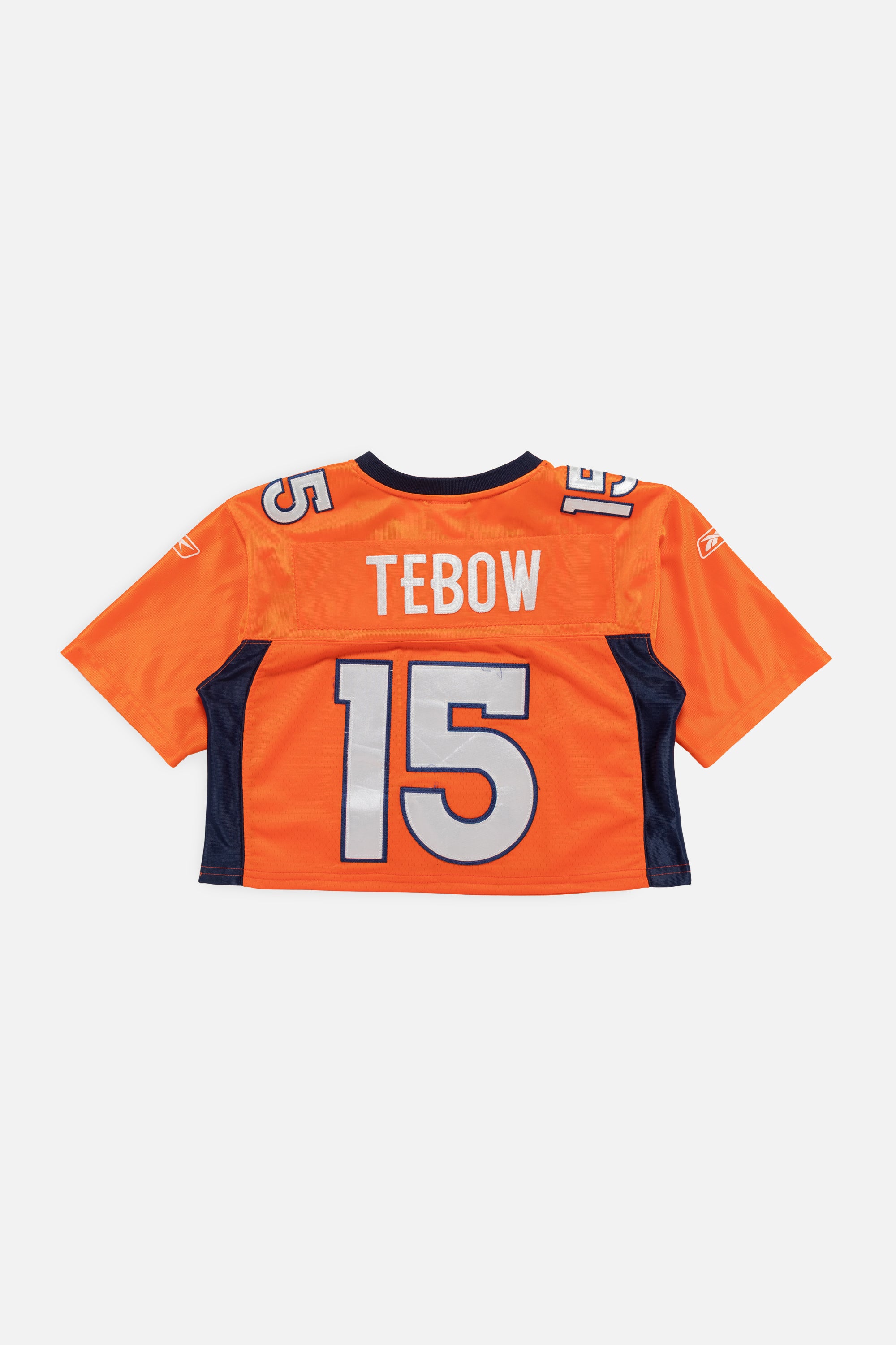 Rework Denver Broncos Crop Jersey