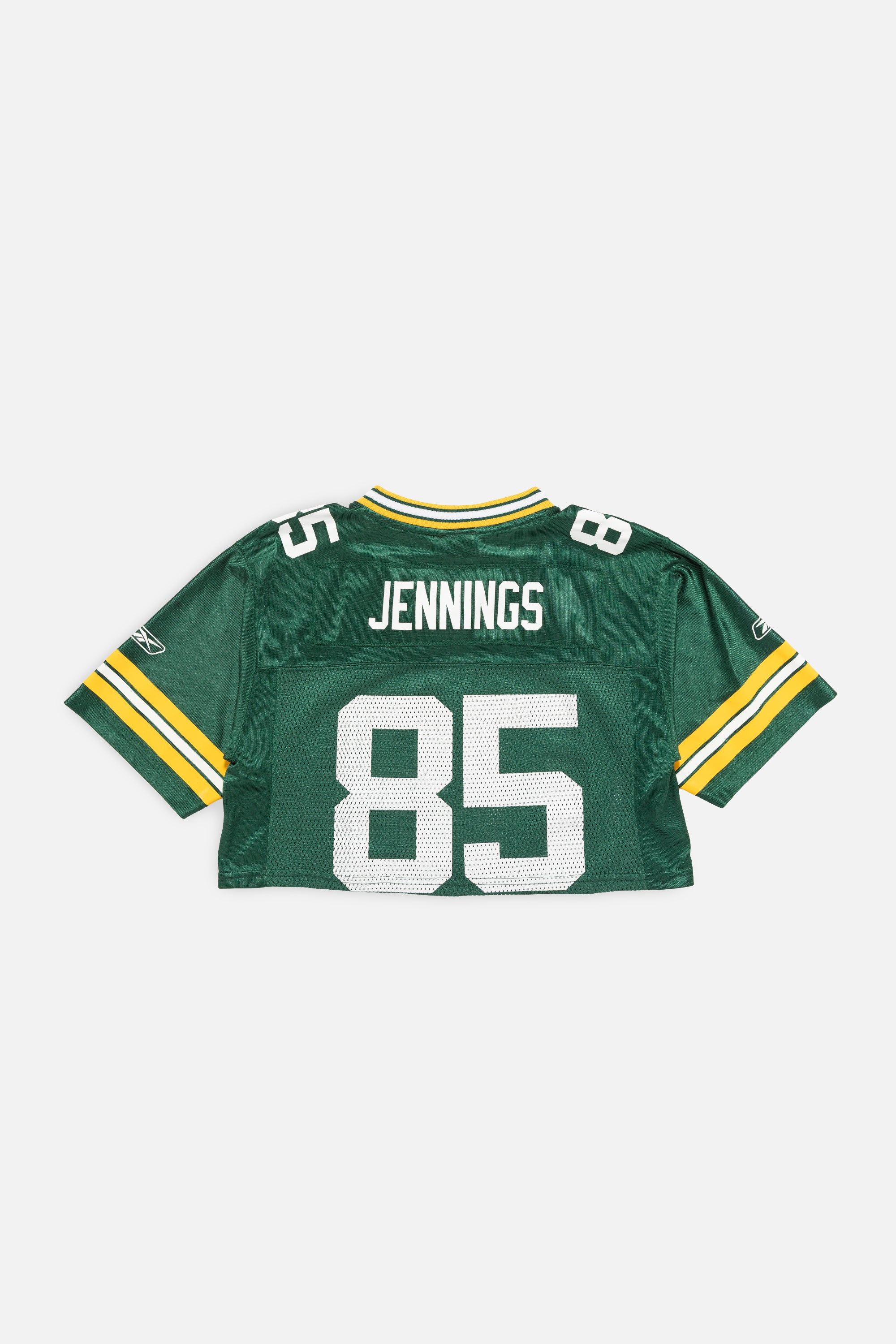 Rework Green Bay Packers Crop Jersey