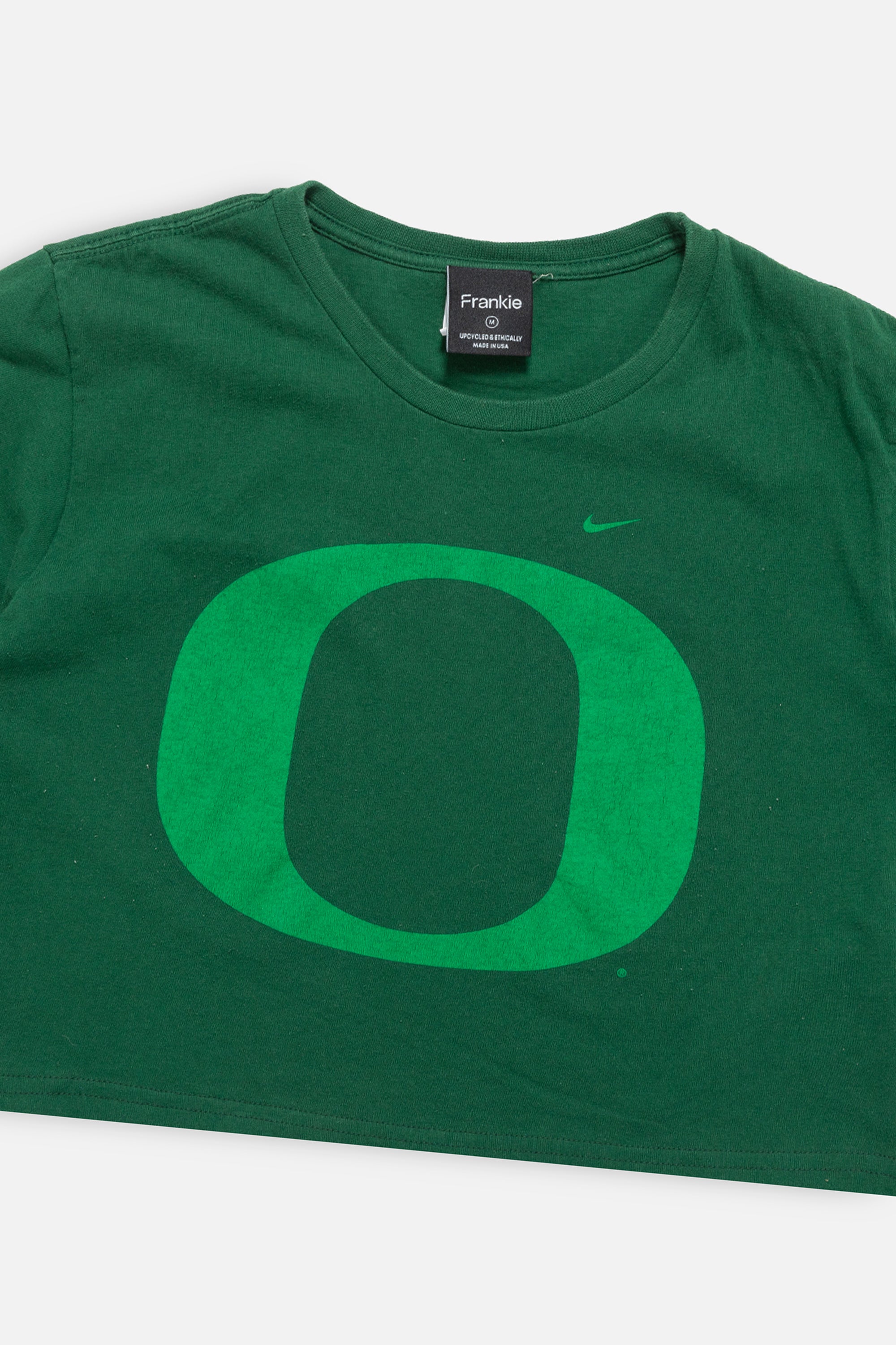 Rework Oregon Ducks Crop Tee