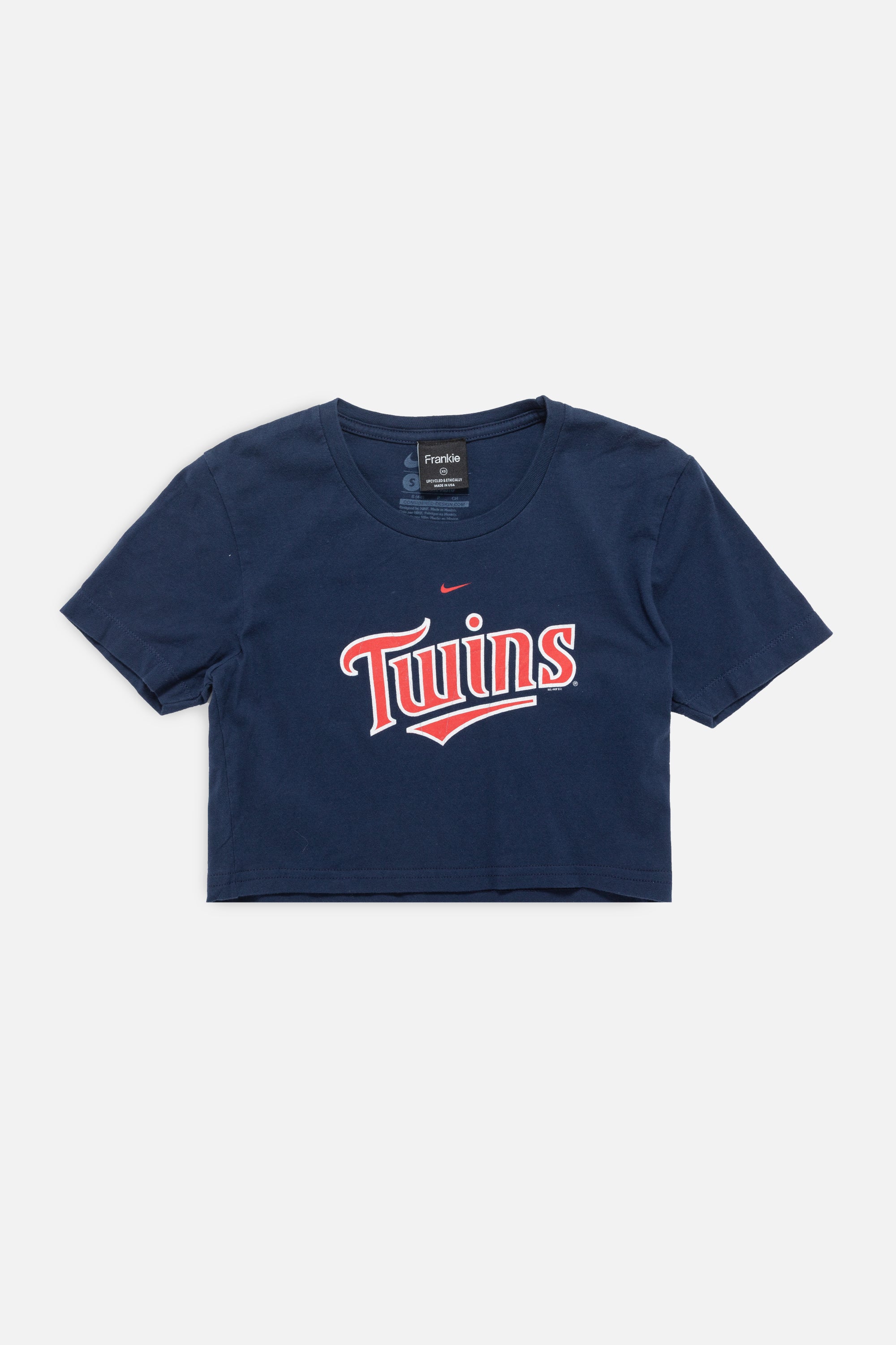 Rework Minnesota Twins Crop Tee