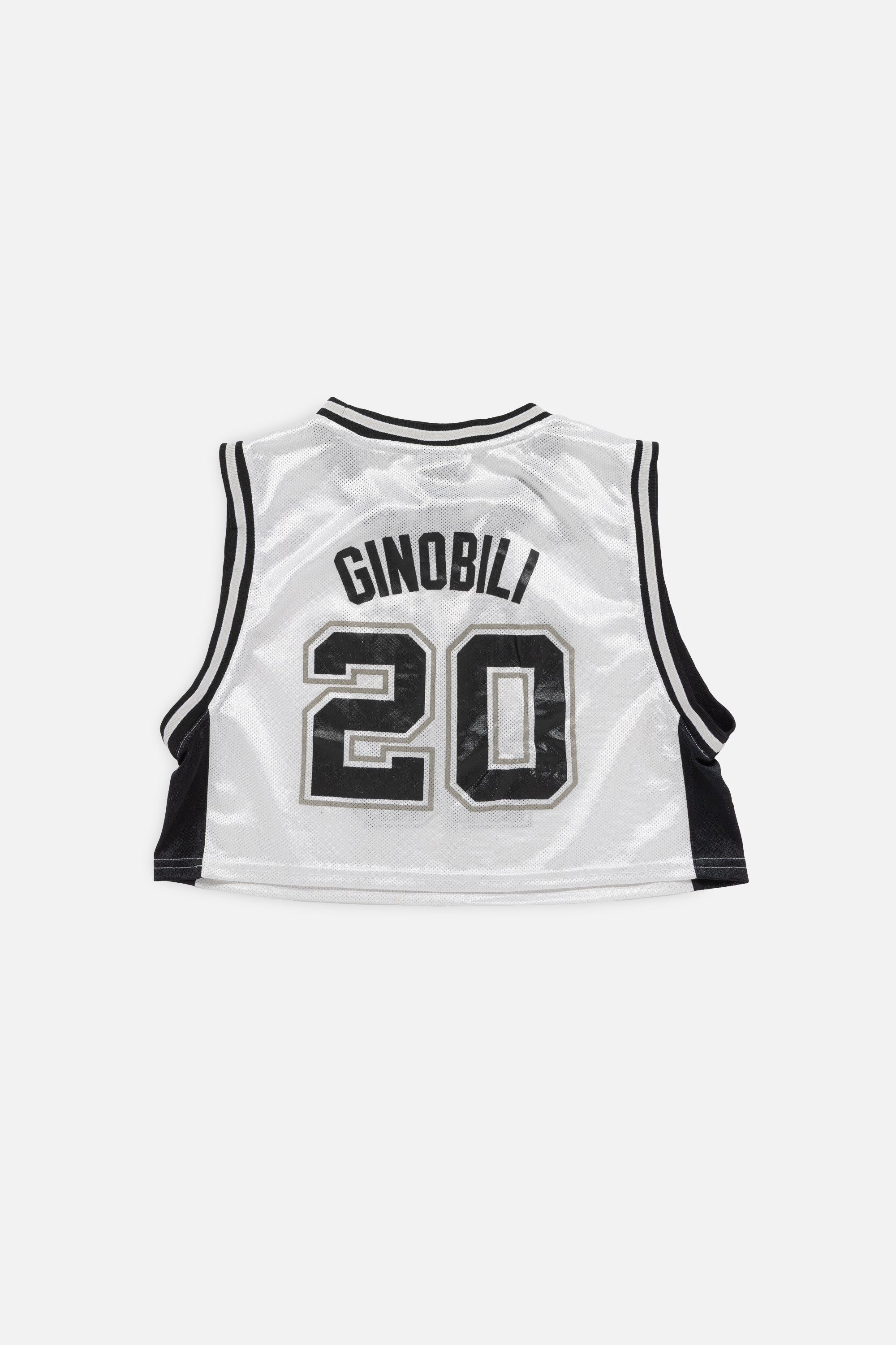 Rework San Antonio Spurs Crop Jersey